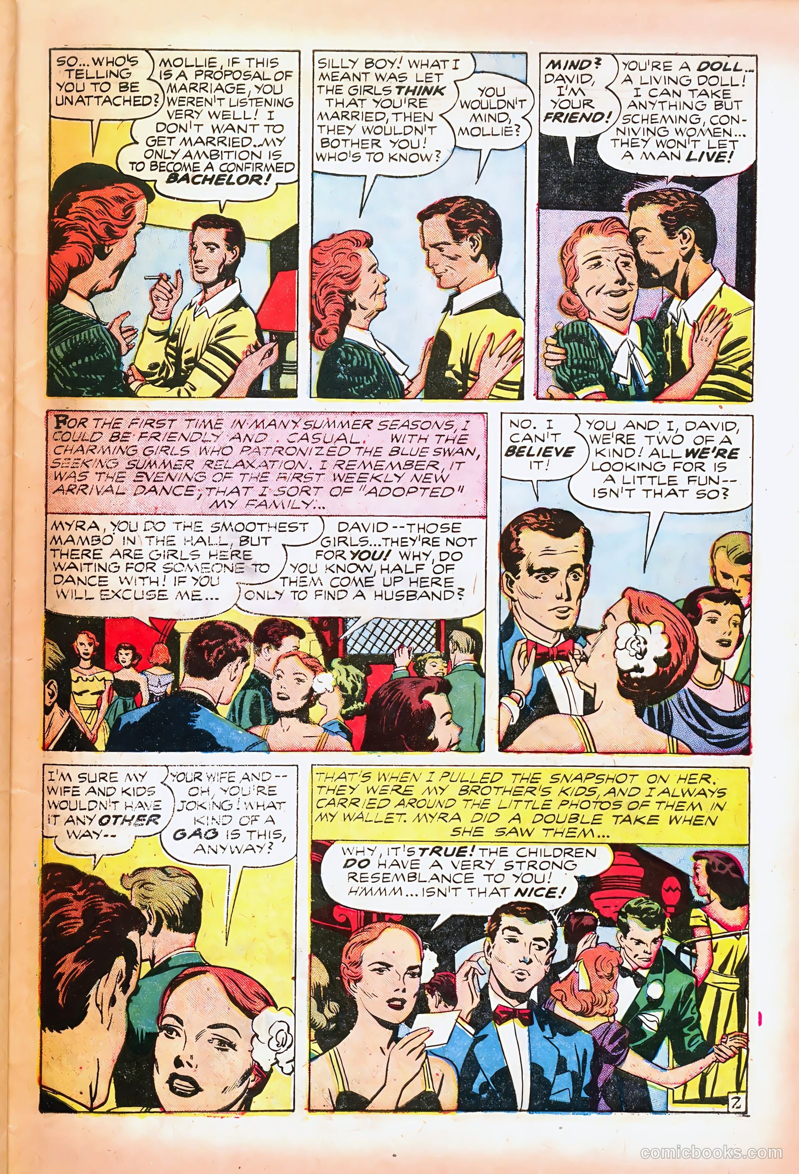 Young Brides #27 (1956) — page 27 of 36