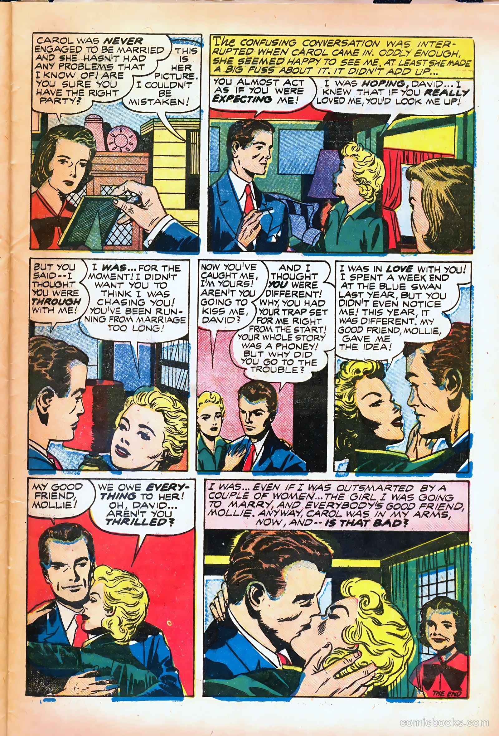 Young Brides #27 (1956) — page 33 of 36