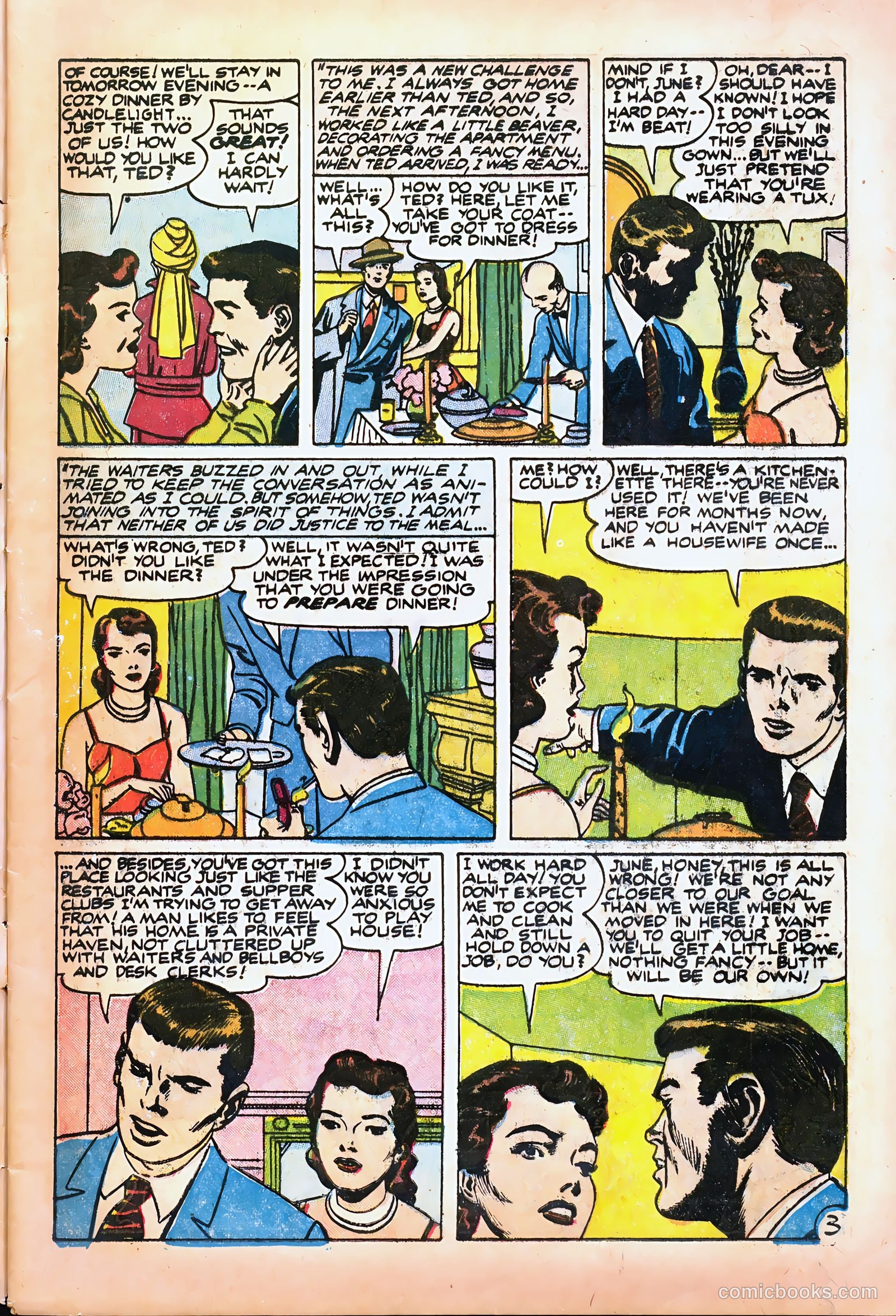 Young Brides #28 (1956) — page 5 of 36