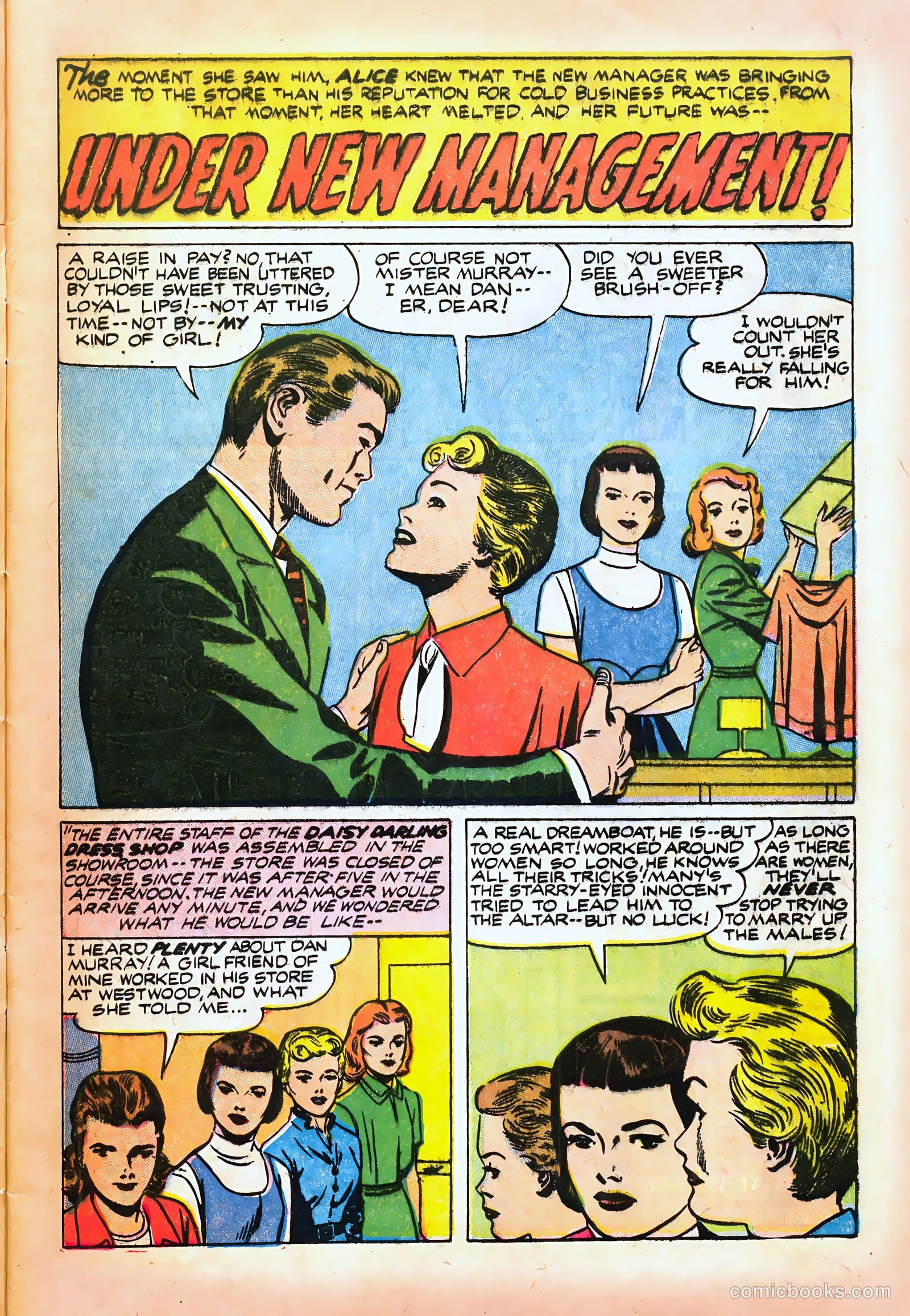 Young Brides #28 (1956) — page 9 of 36