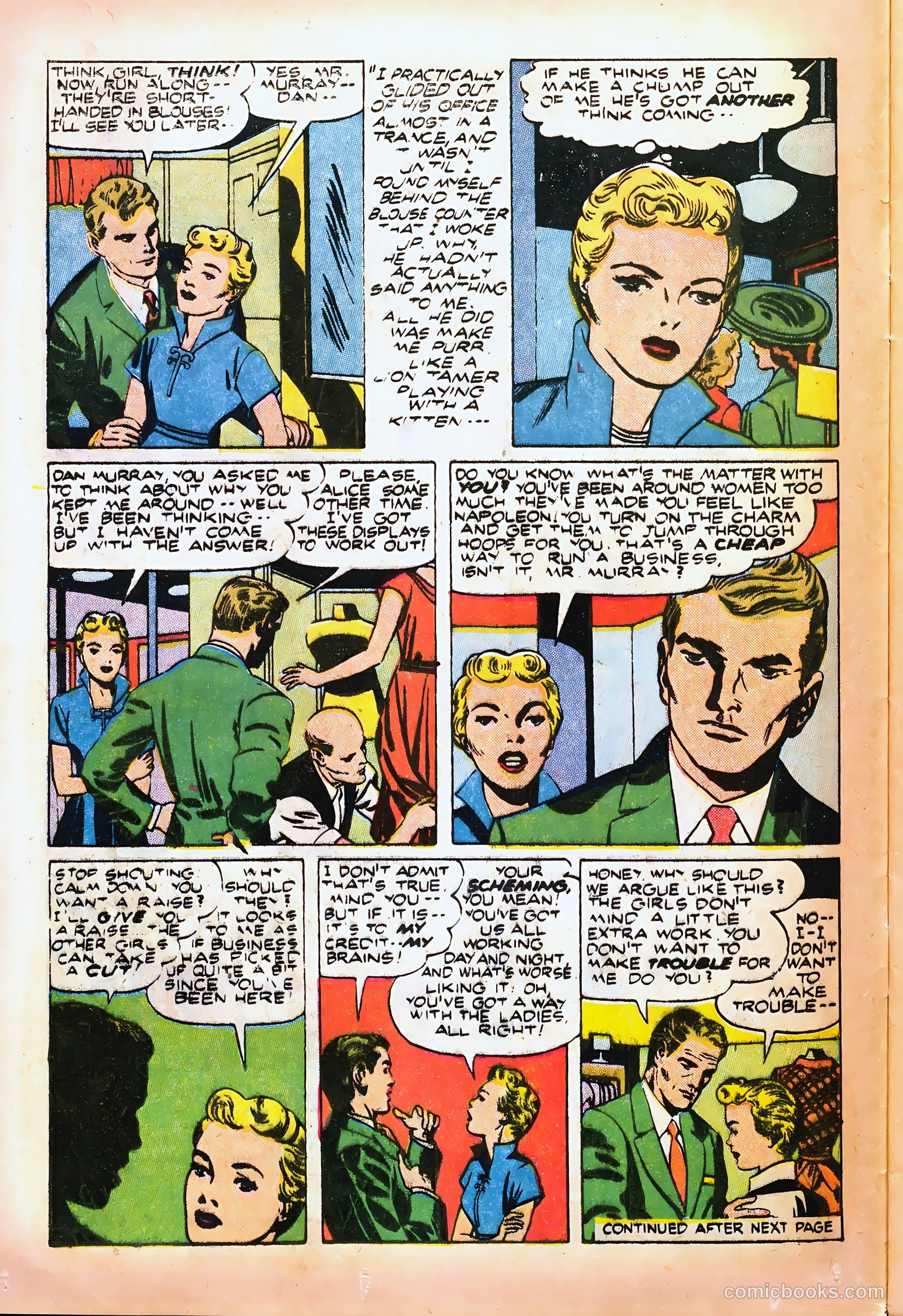 Young Brides #28 (1956) — page 12 of 36