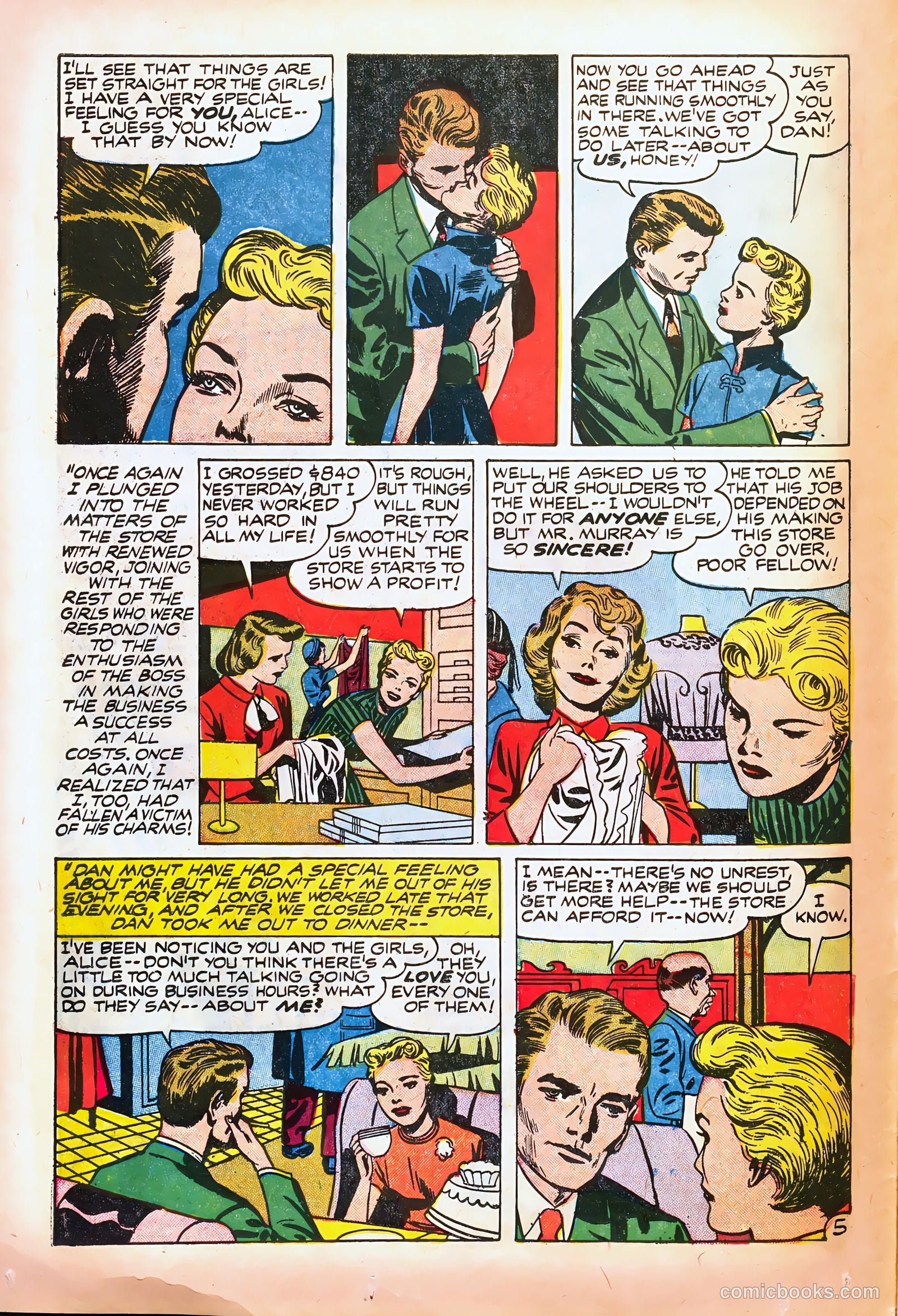 Young Brides #28 (1956) — page 14 of 36