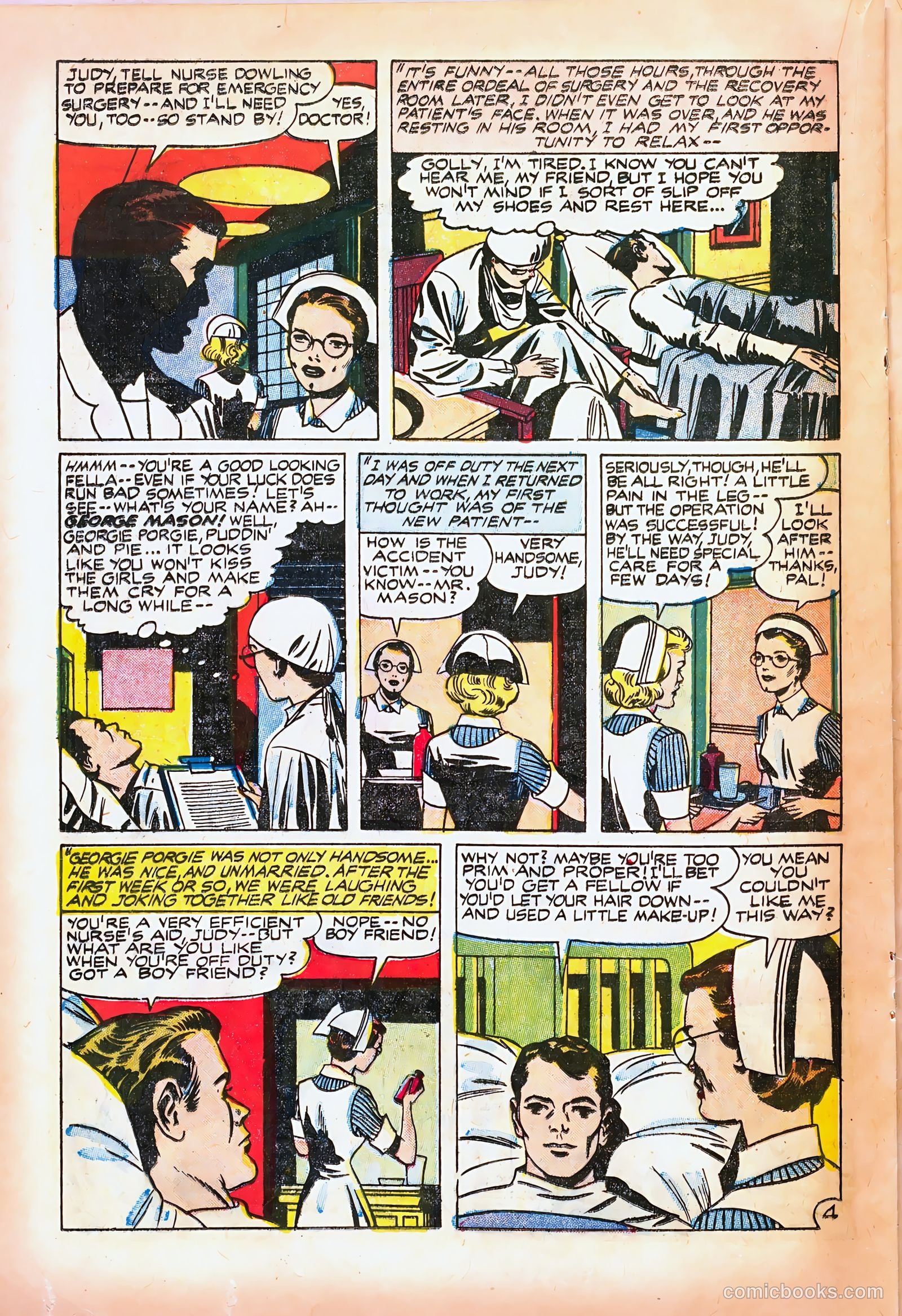 Young Brides #28 (1956) — page 20 of 36