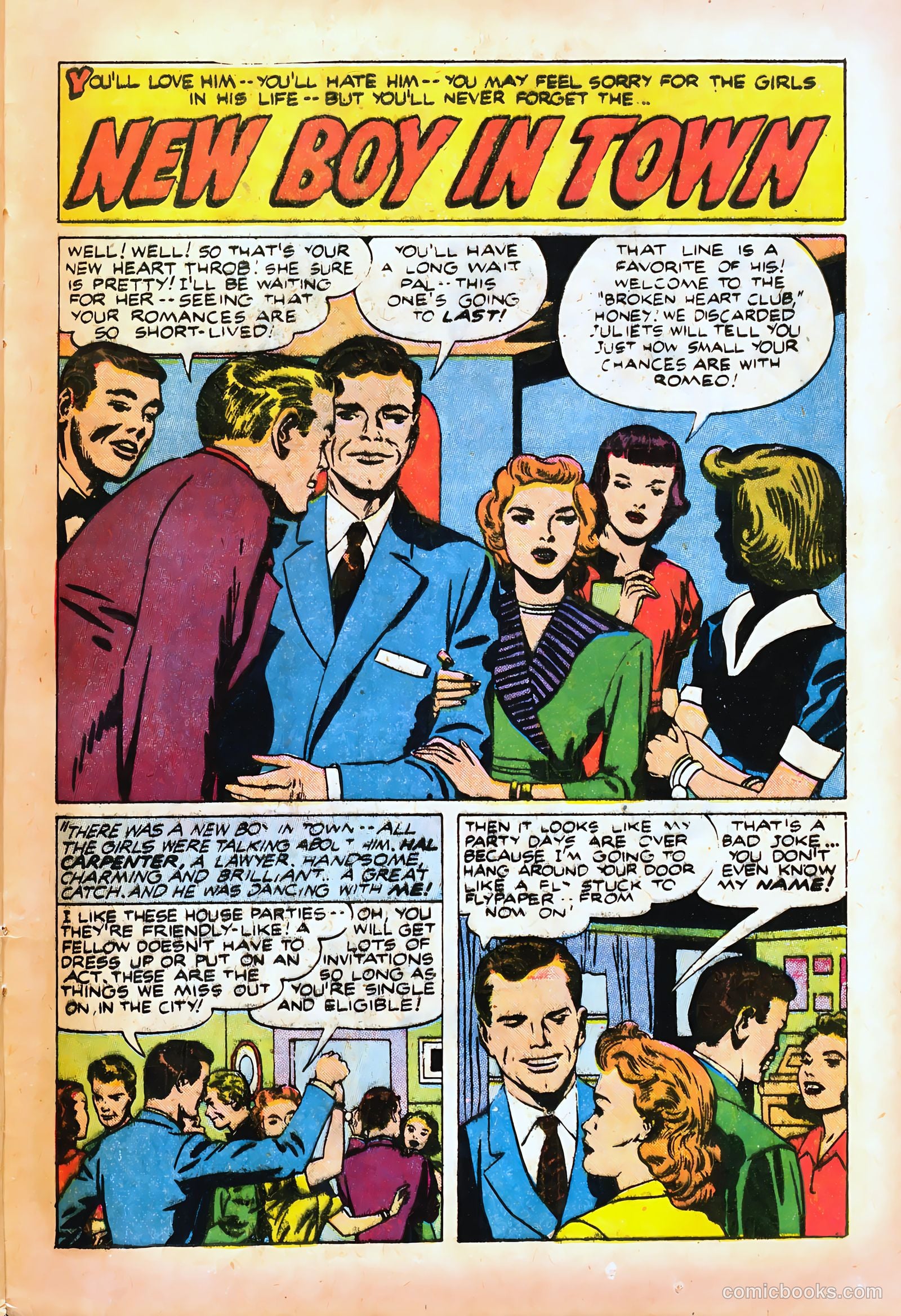 Young Brides #28 (1956) — page 25 of 36