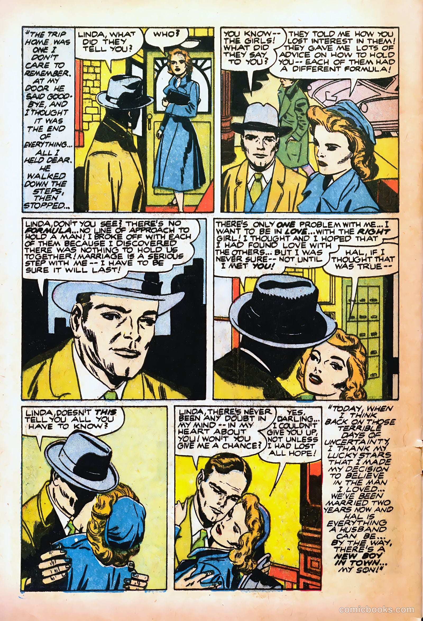Young Brides #28 (1956) — page 32 of 36