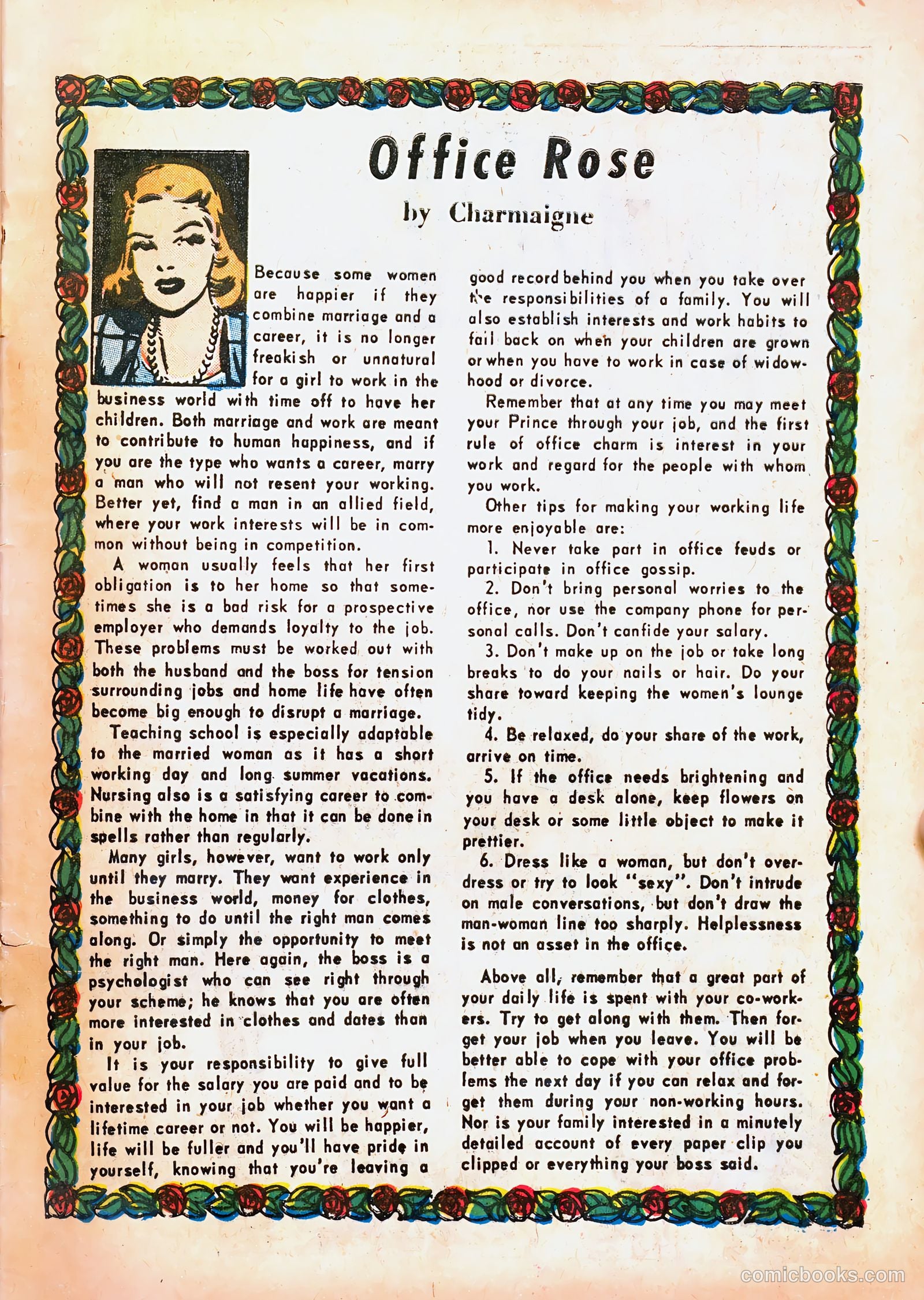 Young Brides #28 (1956) — page 33 of 36