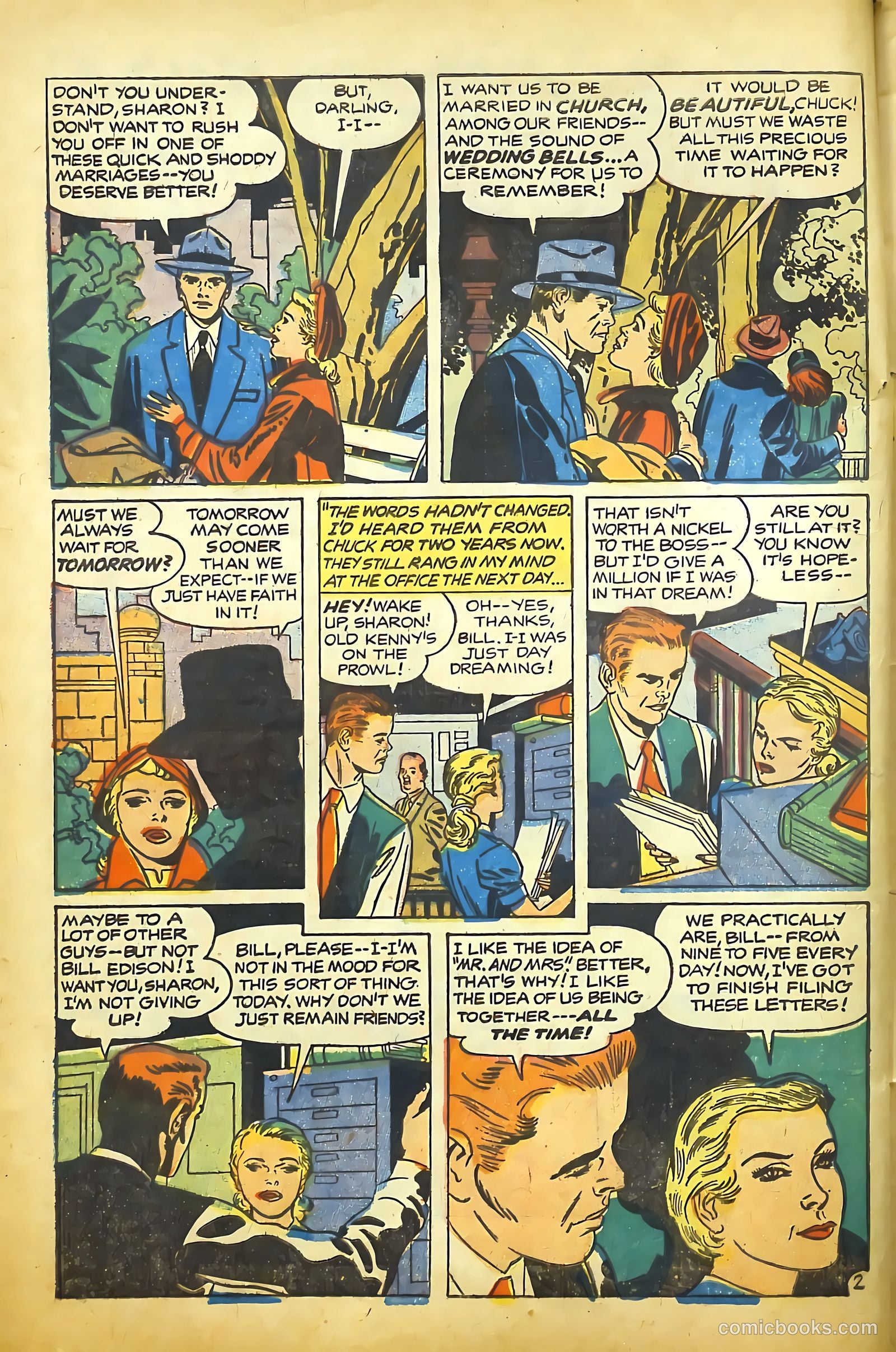 Young Brides #29 (1958) — page 4 of 36