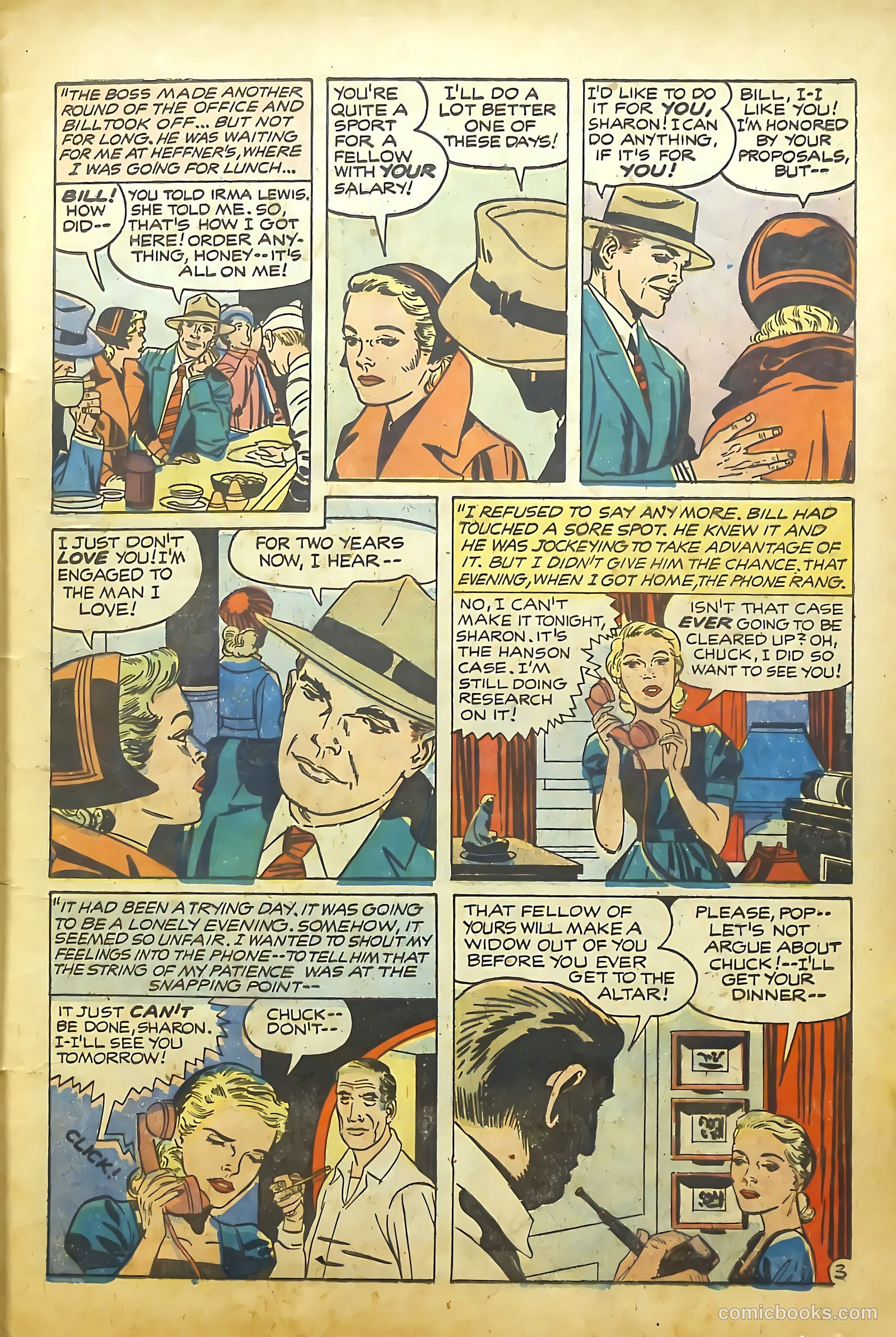 Young Brides #29 (1958) — page 5 of 36