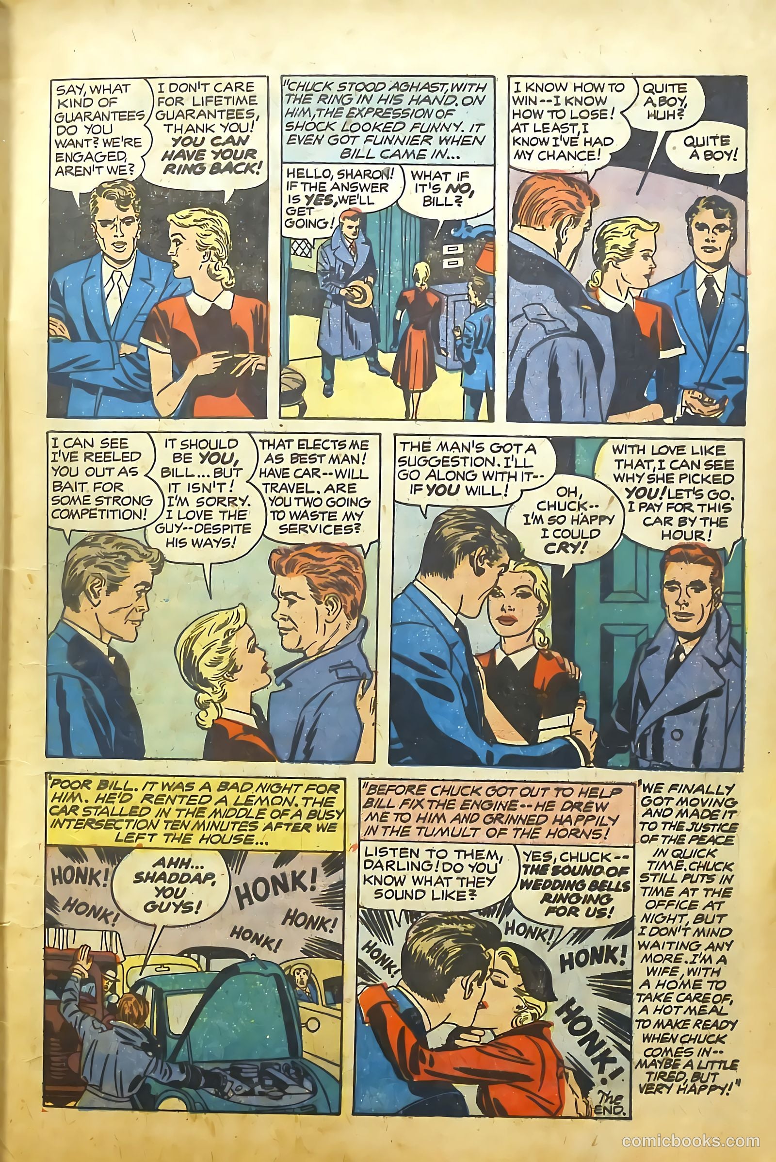 Young Brides #29 (1958) — page 9 of 36