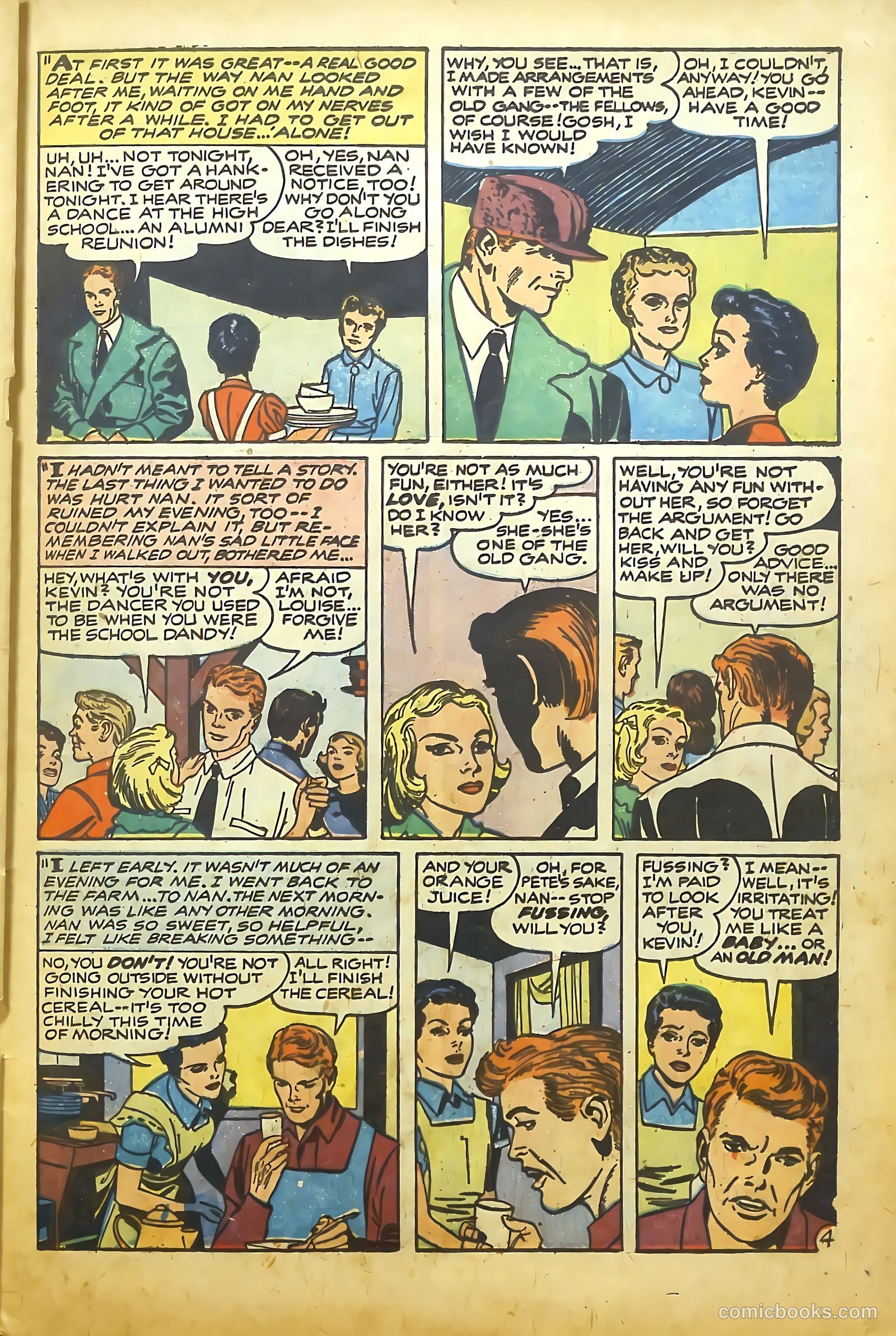 Young Brides #29 (1958) — page 21 of 36