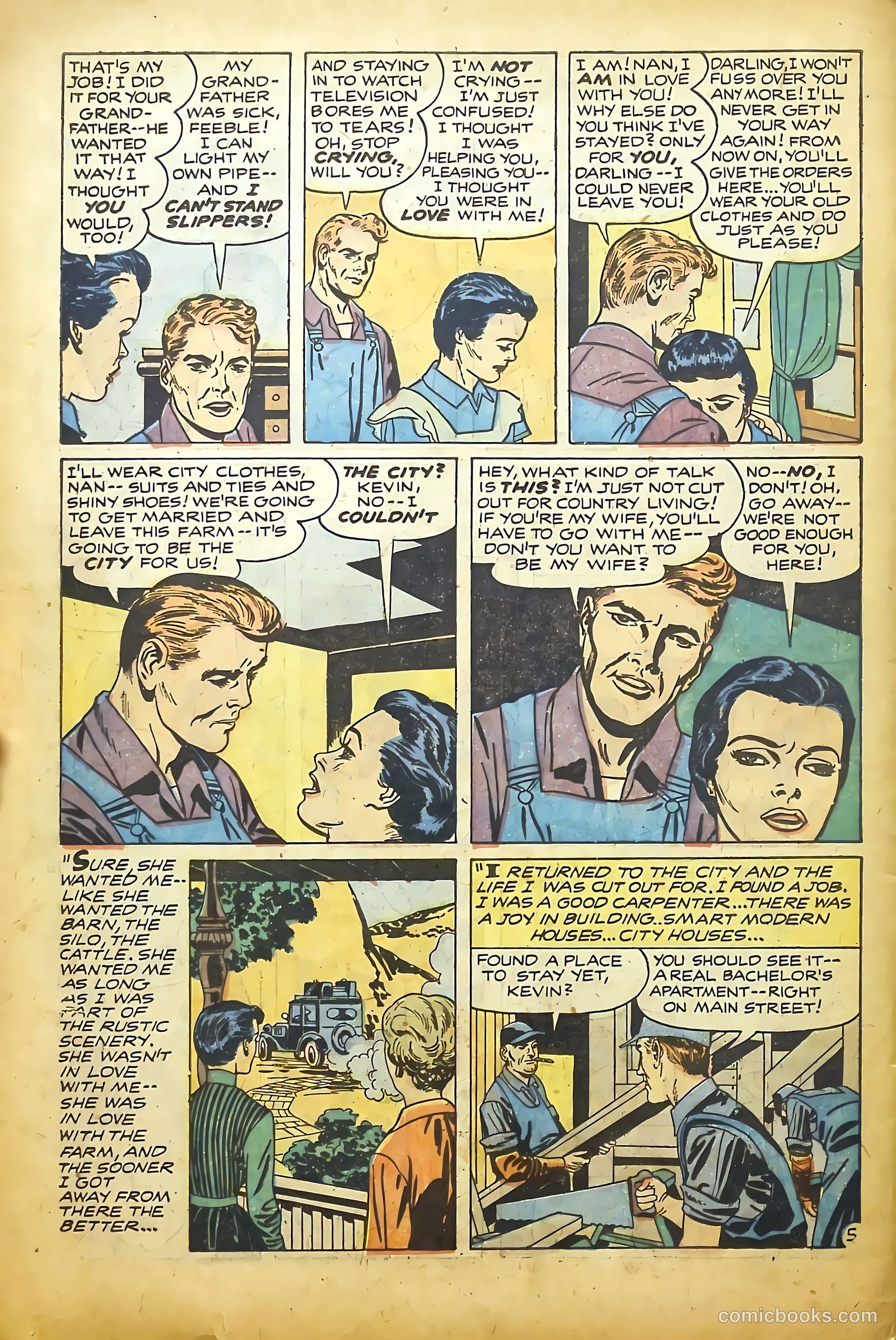 Young Brides #29 (1958) — page 22 of 36