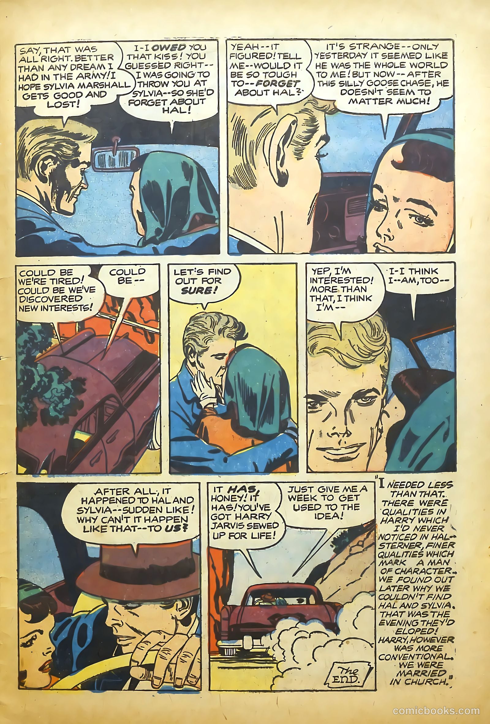 Young Brides #29 (1958) — page 33 of 36