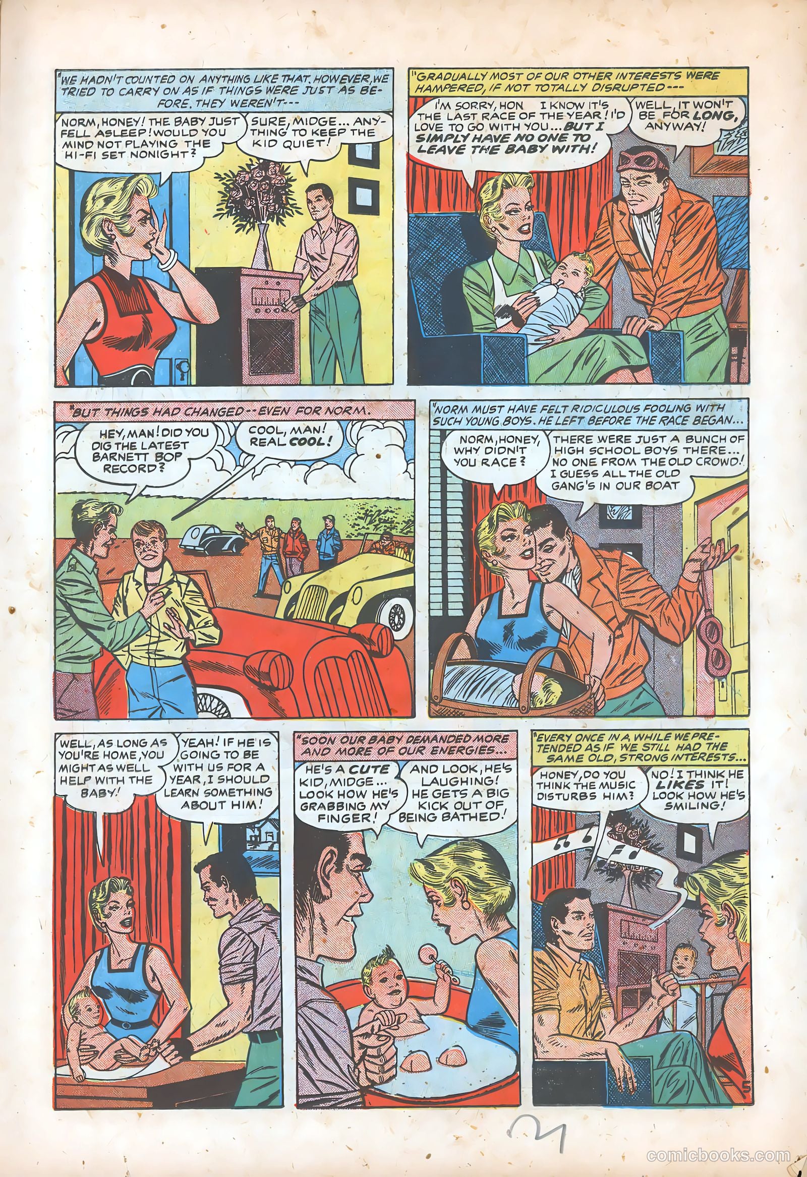 Young Brides #3 (1955) — page 15 of 36