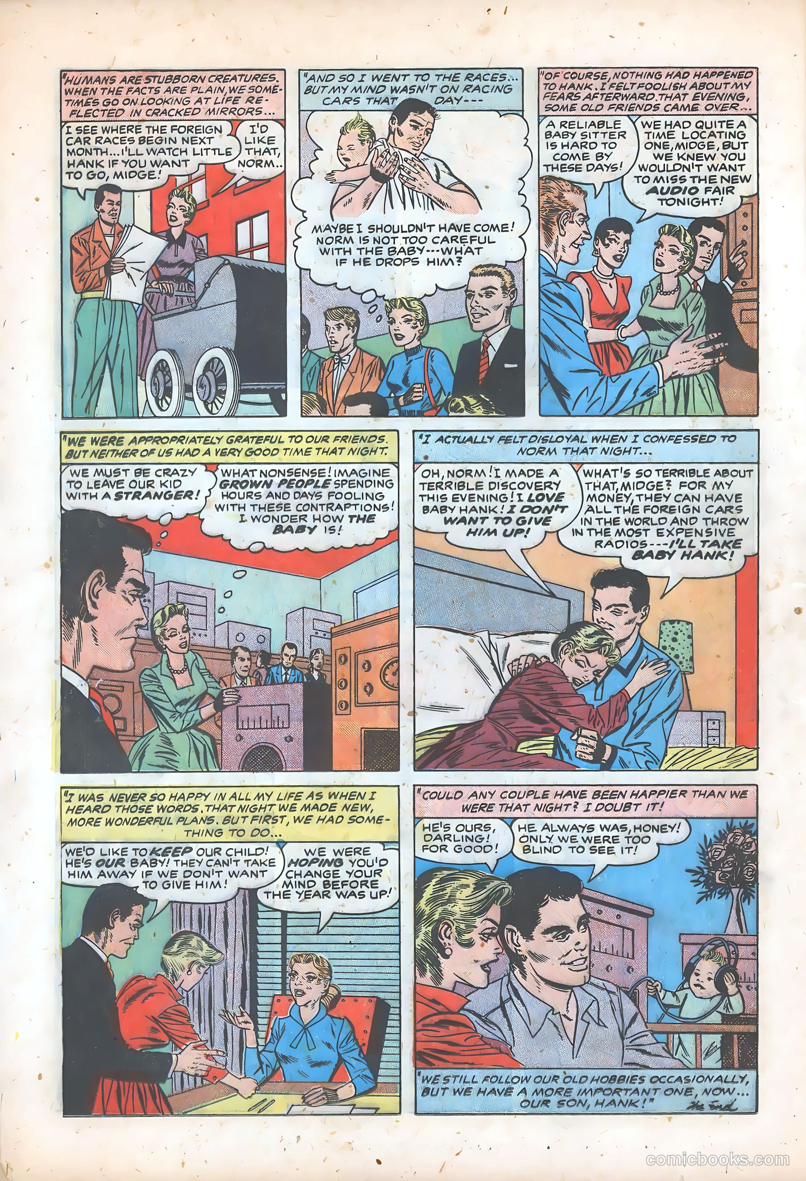 Young Brides #3 (1955) — page 16 of 36