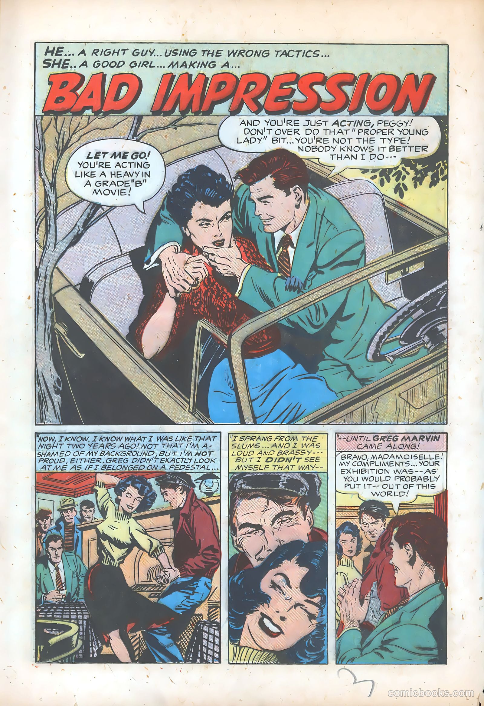 Young Brides #3 (1955) — page 17 of 36