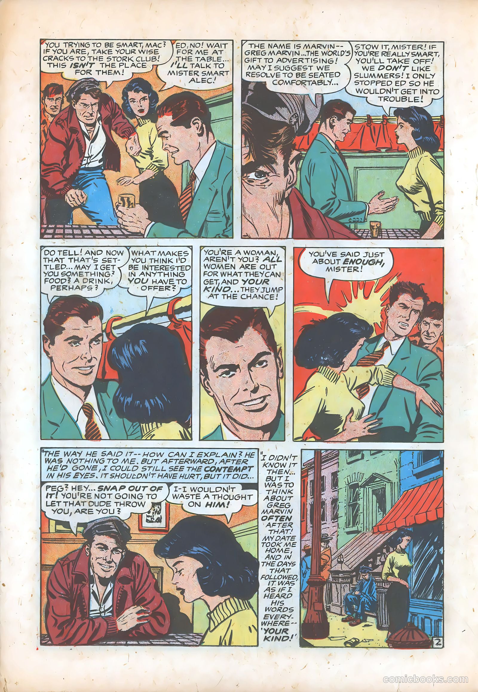 Young Brides #3 (1955) — page 18 of 36