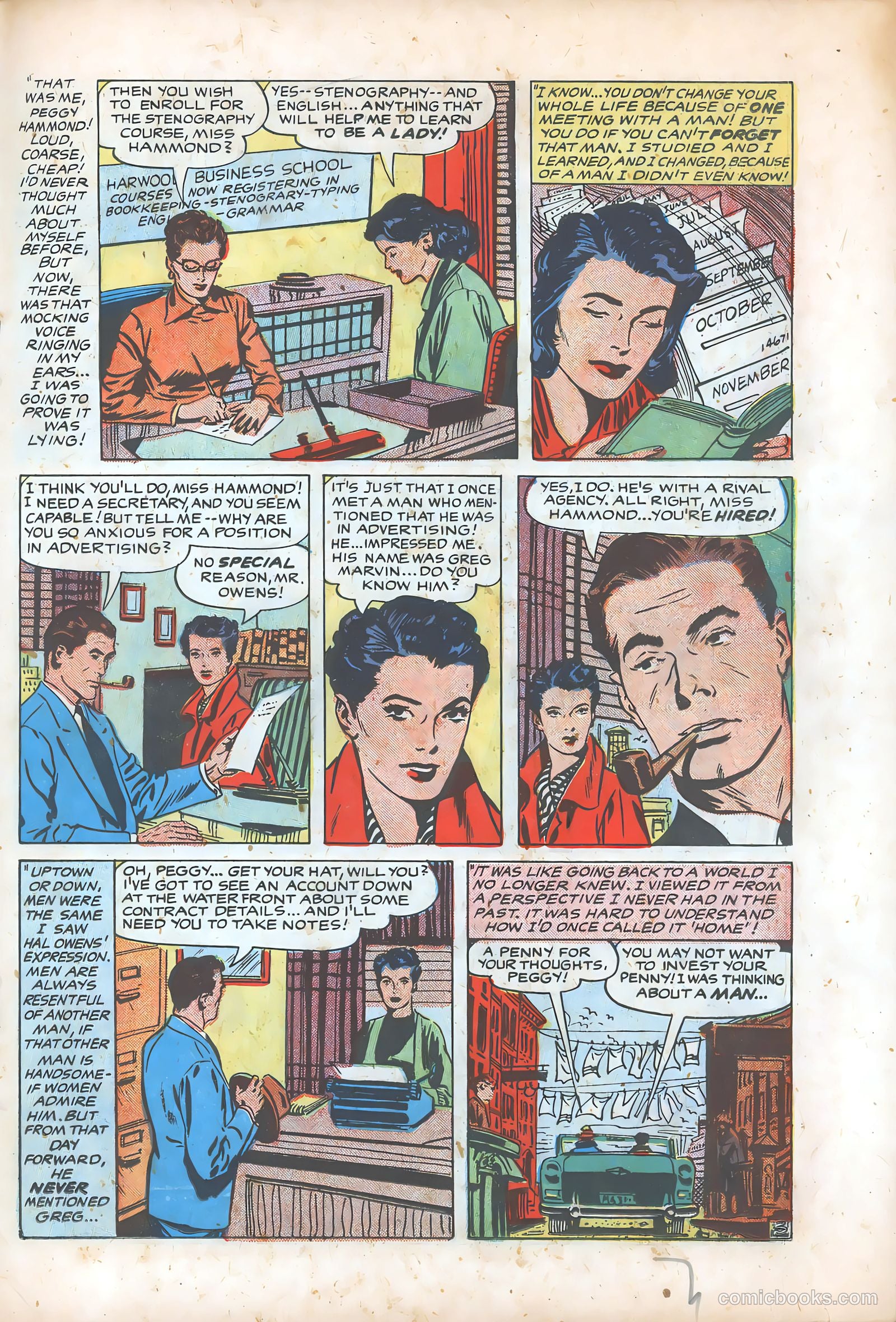Young Brides #3 (1955) — page 19 of 36