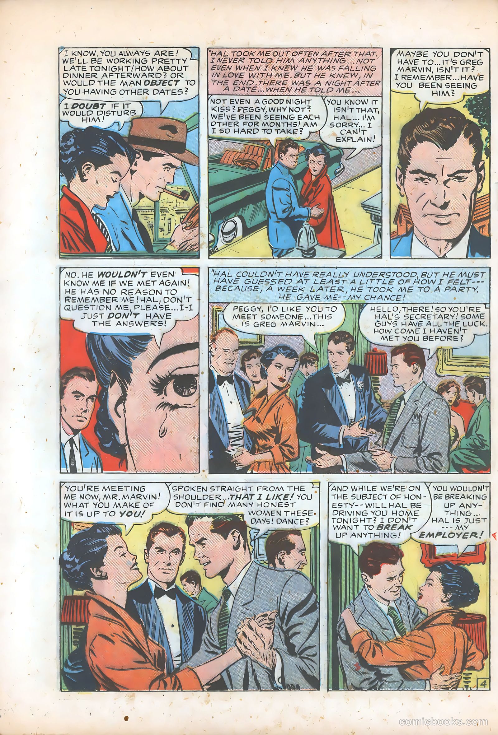Young Brides #3 (1955) — page 20 of 36