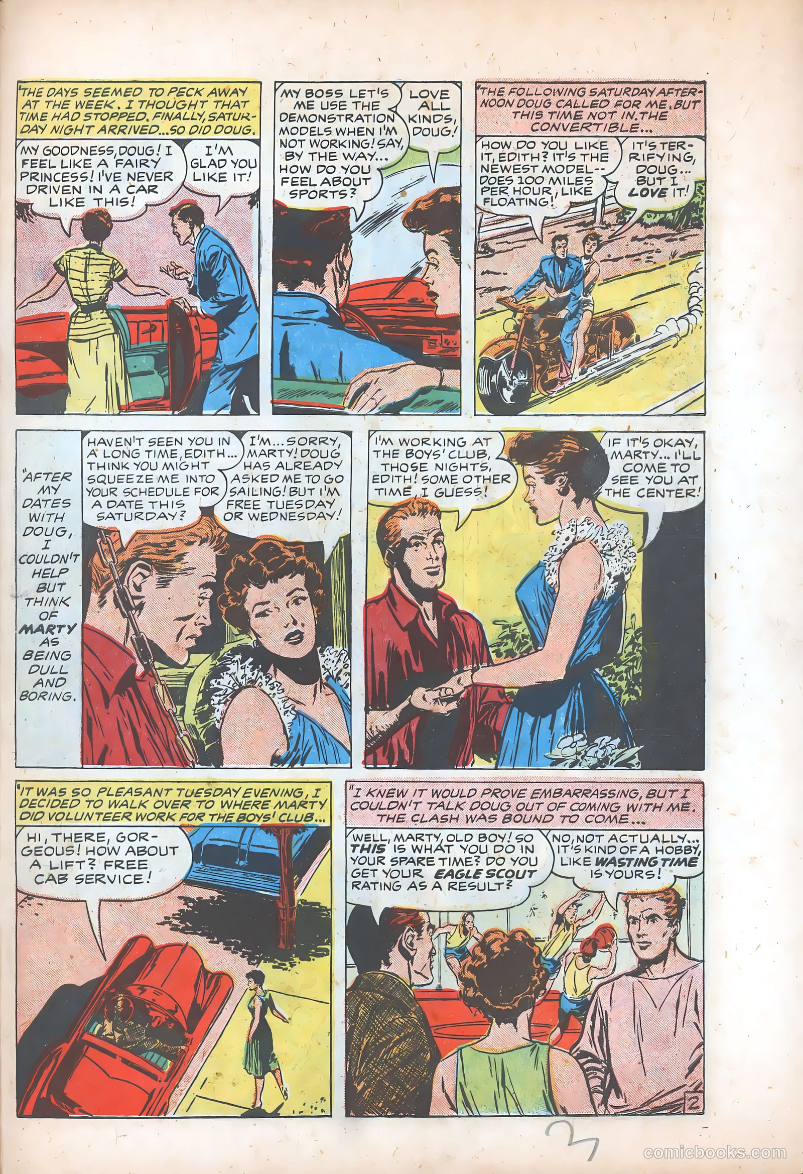 Young Brides #3 (1955) — page 27 of 36