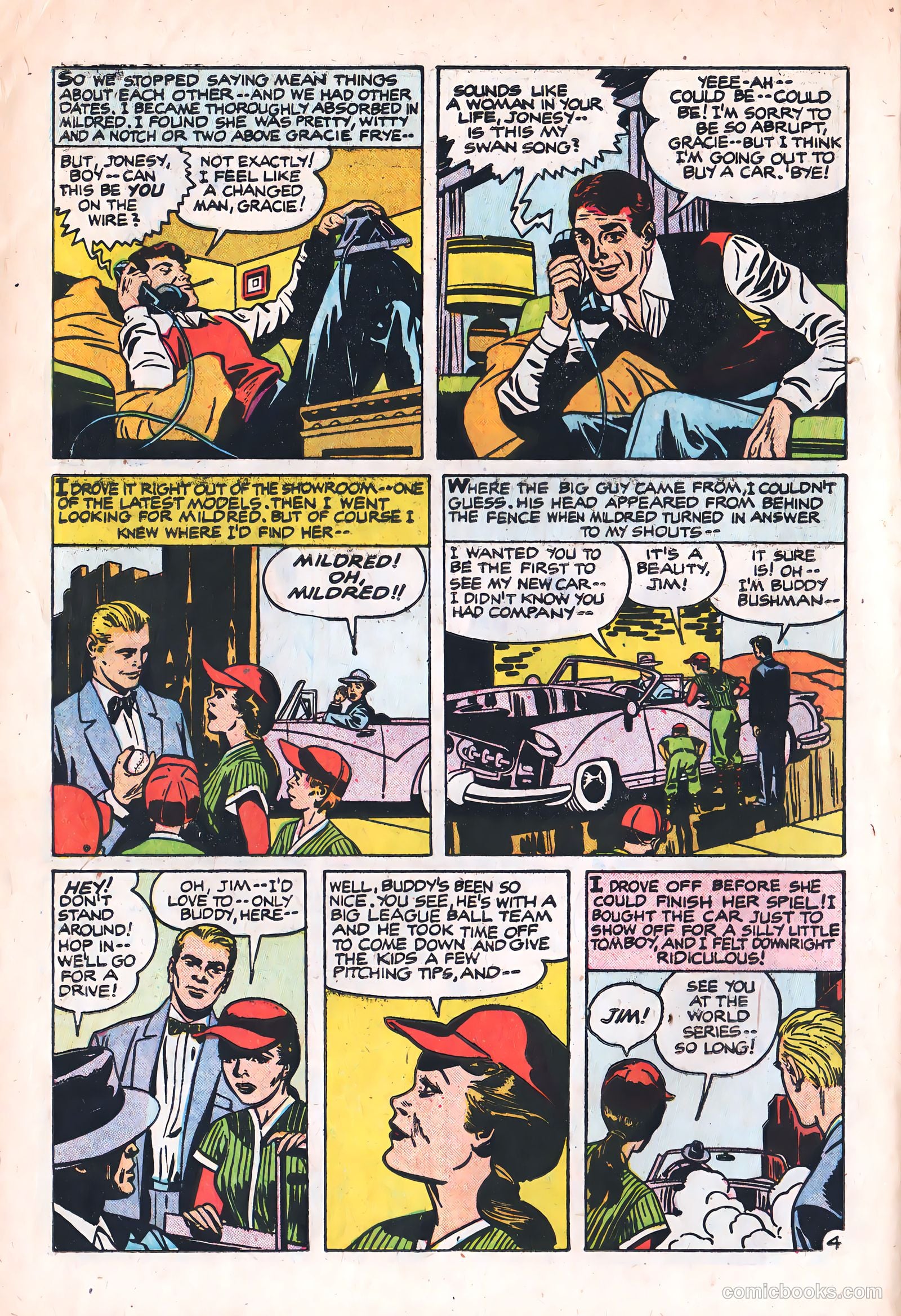 Young Brides #30 (1956) — page 6 of 36