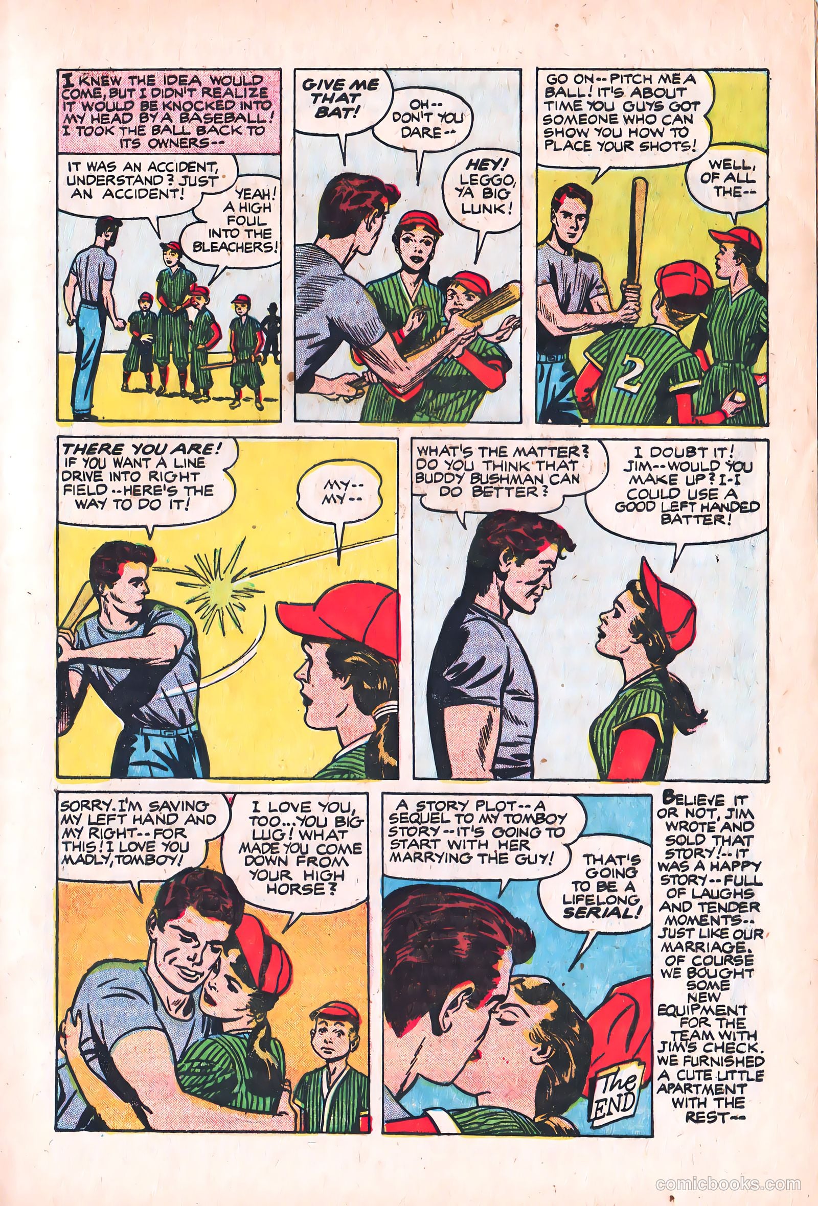 Young Brides #30 (1956) — page 9 of 36