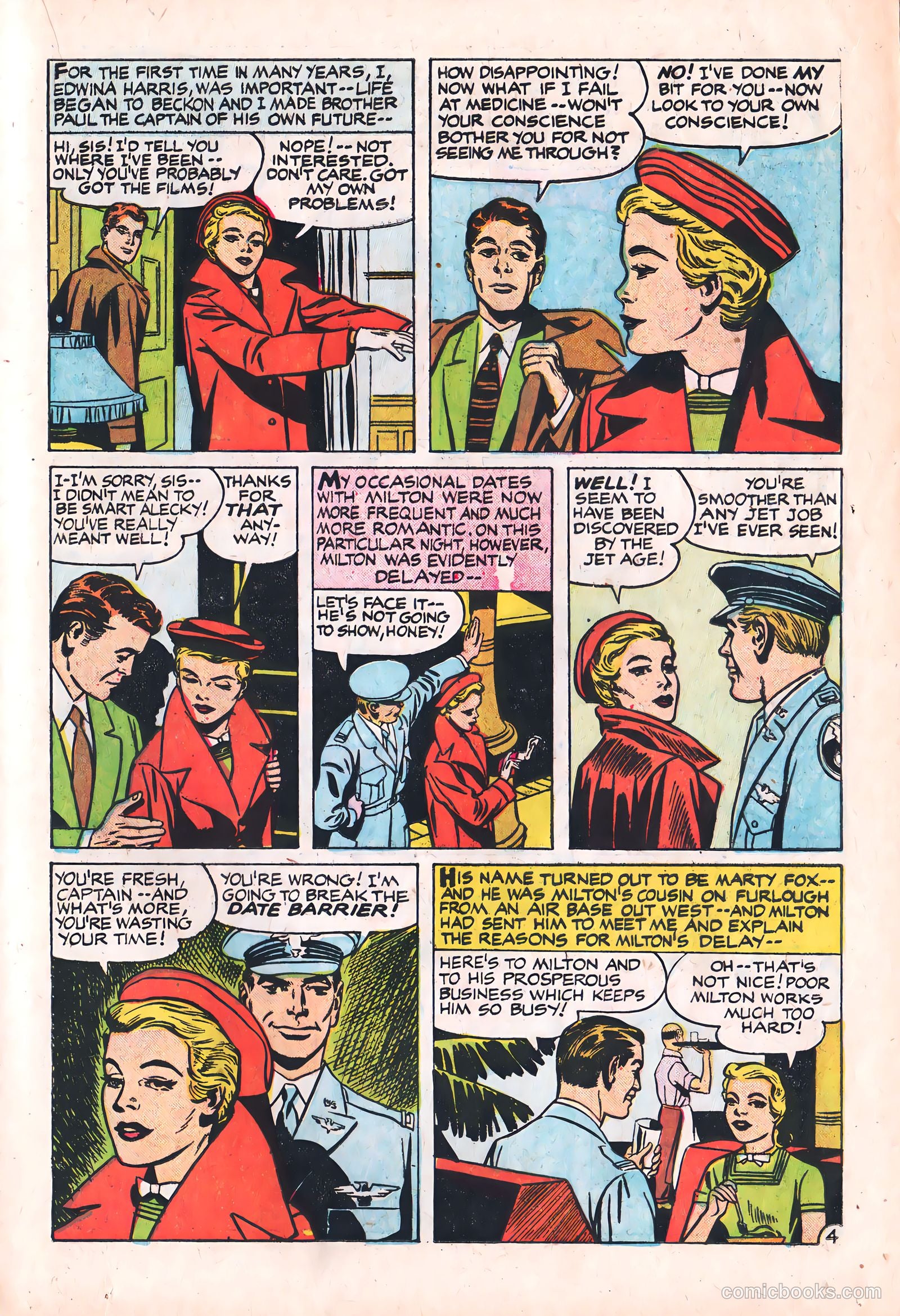 Young Brides #30 (1956) — page 15 of 36