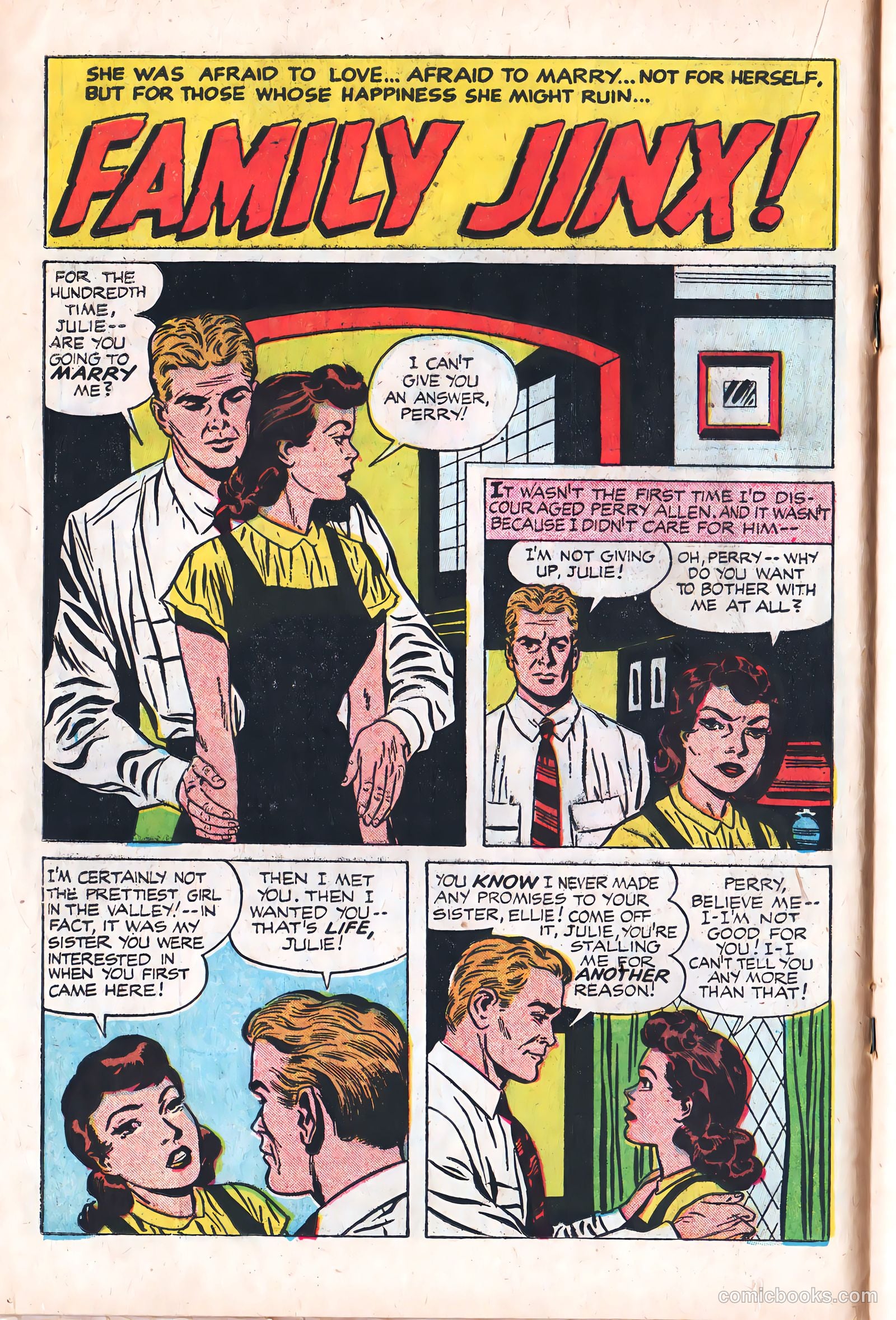 Young Brides #30 (1956) — page 18 of 36
