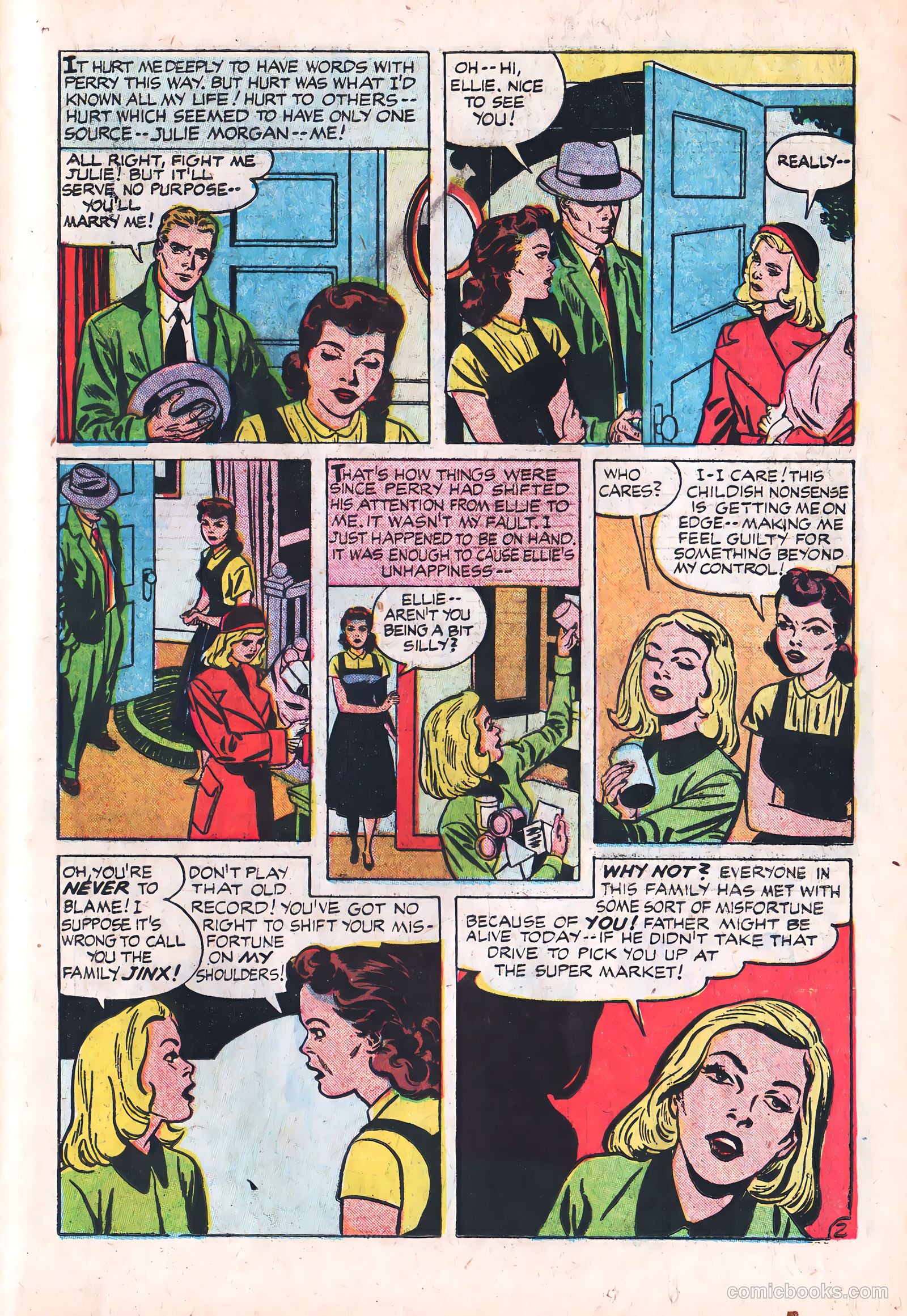 Young Brides #30 (1956) — page 19 of 36