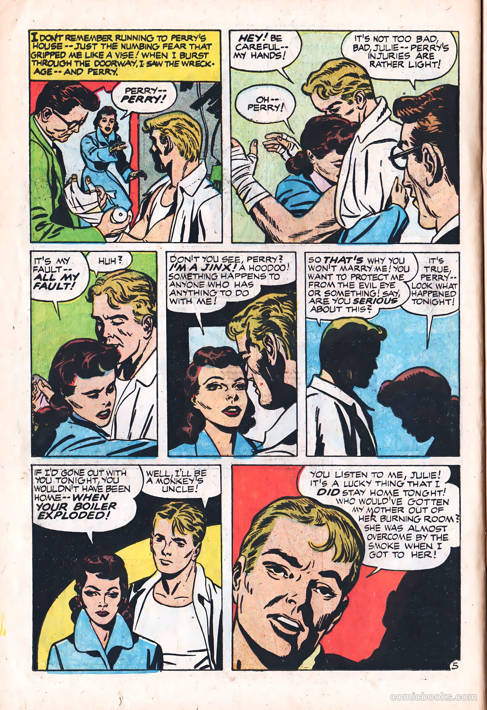 Young Brides #30 (1956) — page 22 of 36