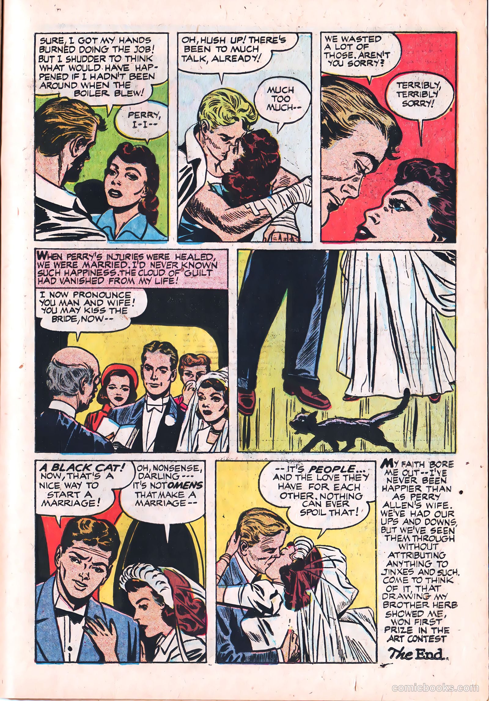 Young Brides #30 (1956) — page 23 of 36