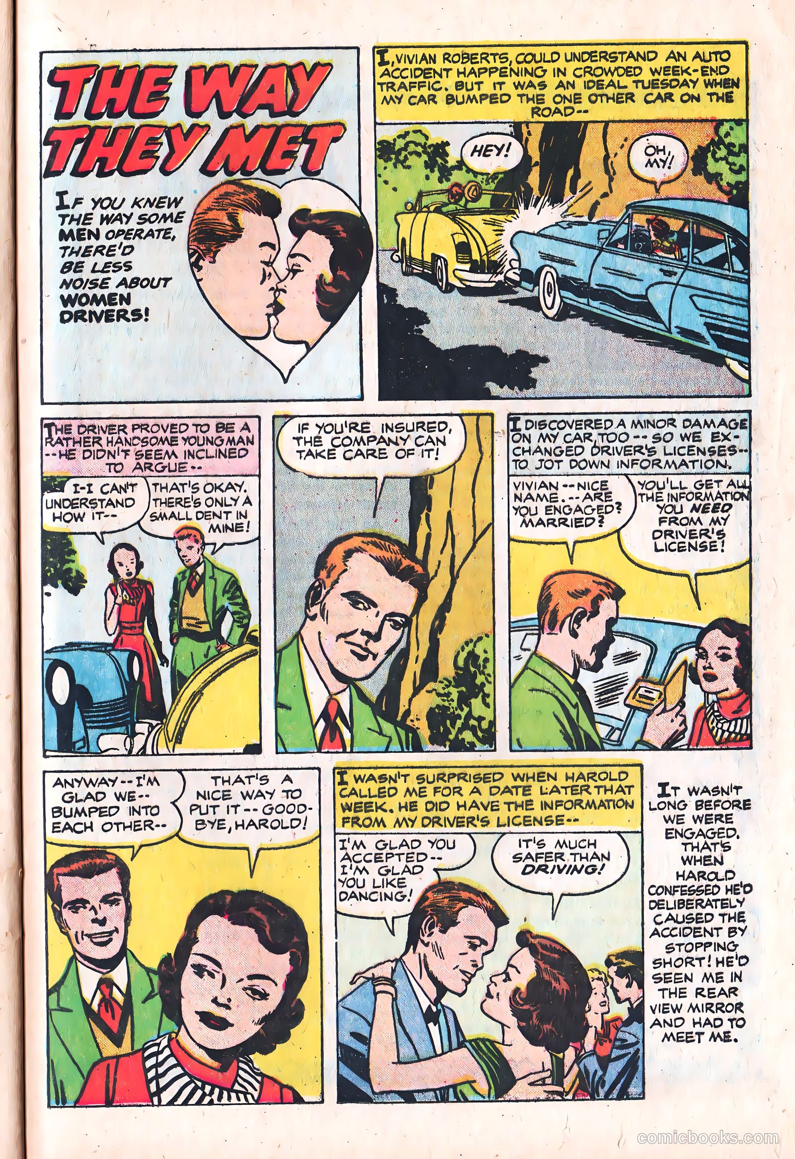 Young Brides #30 (1956) — page 25 of 36