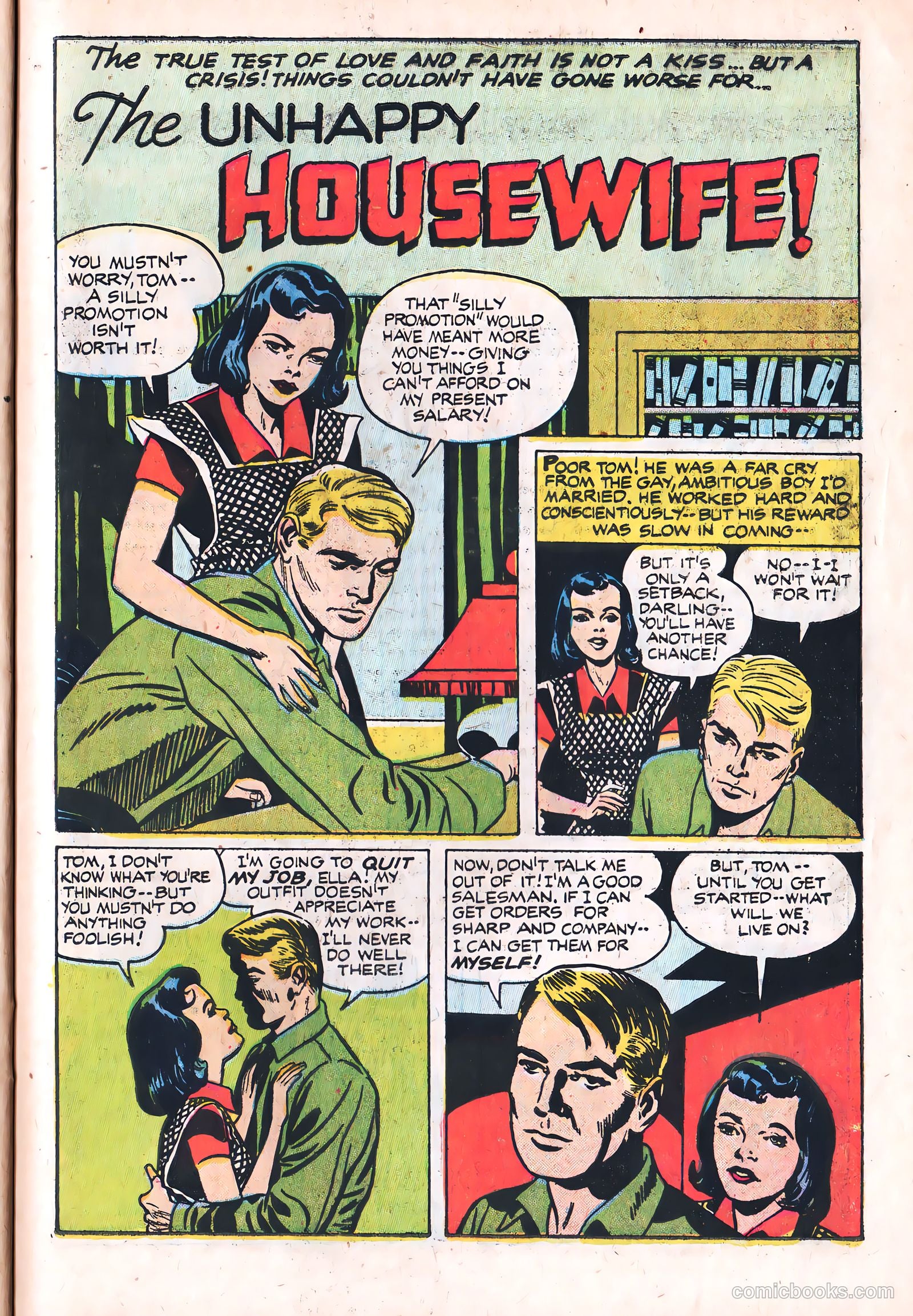 Young Brides #30 (1956) — page 27 of 36