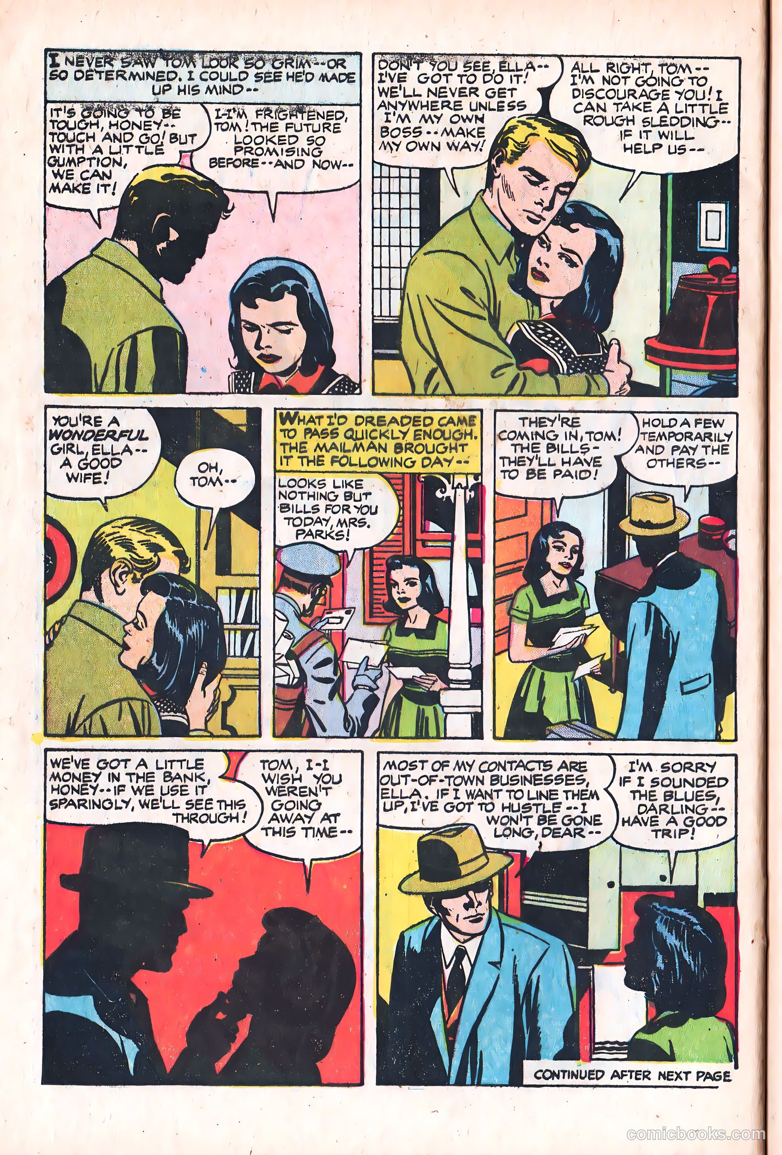 Young Brides #30 (1956) — page 28 of 36