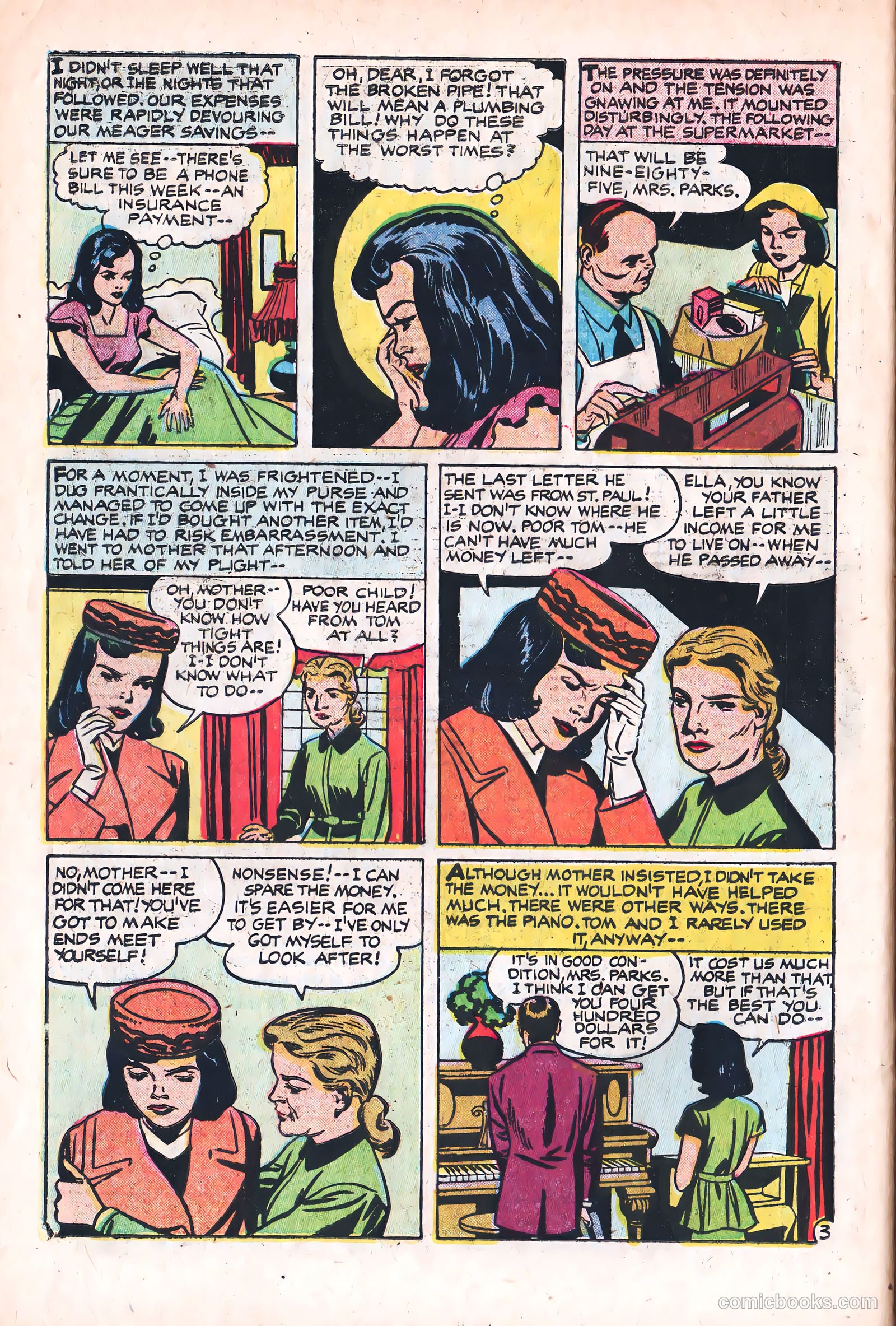 Young Brides #30 (1956) — page 30 of 36