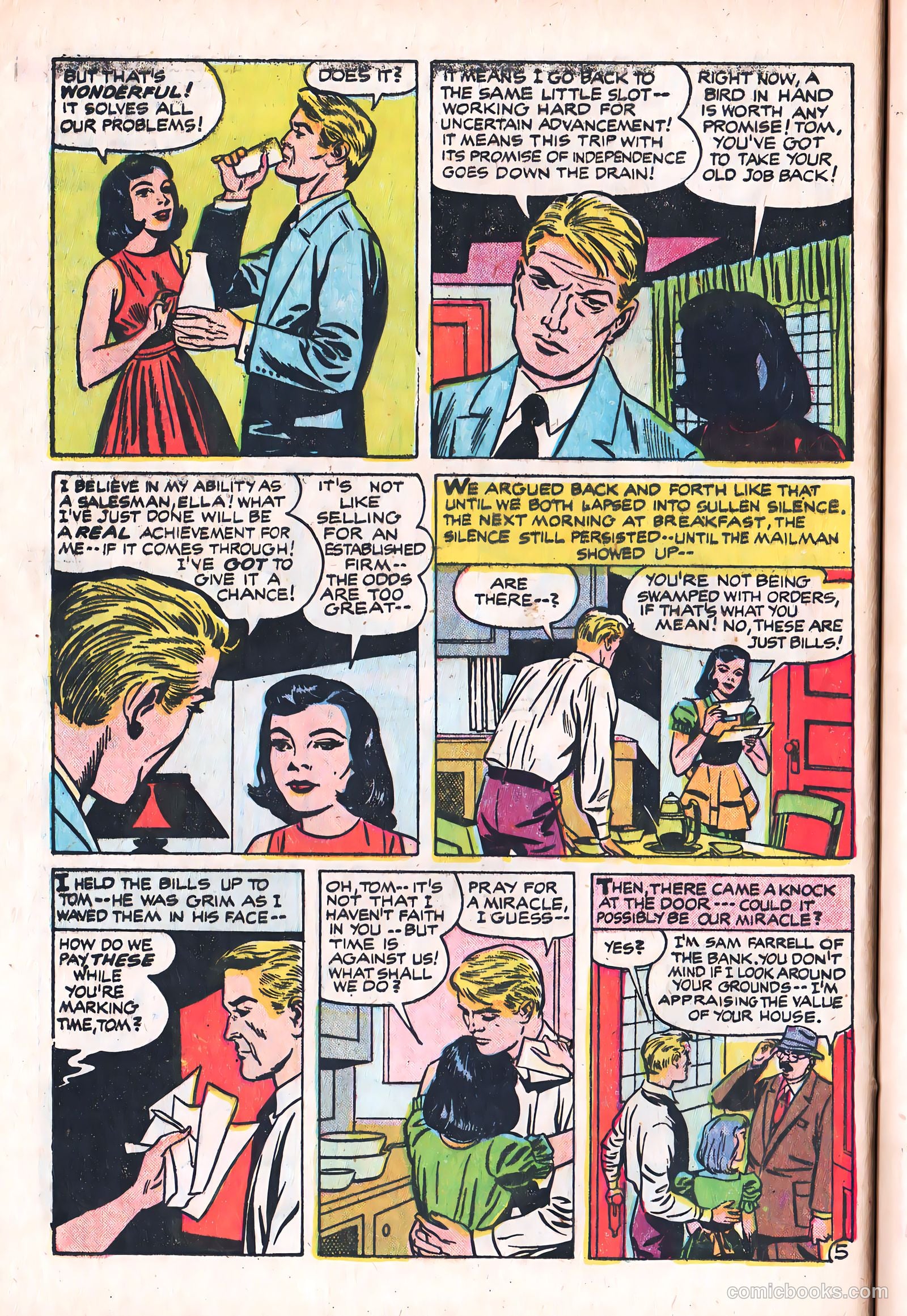 Young Brides #30 (1956) — page 32 of 36