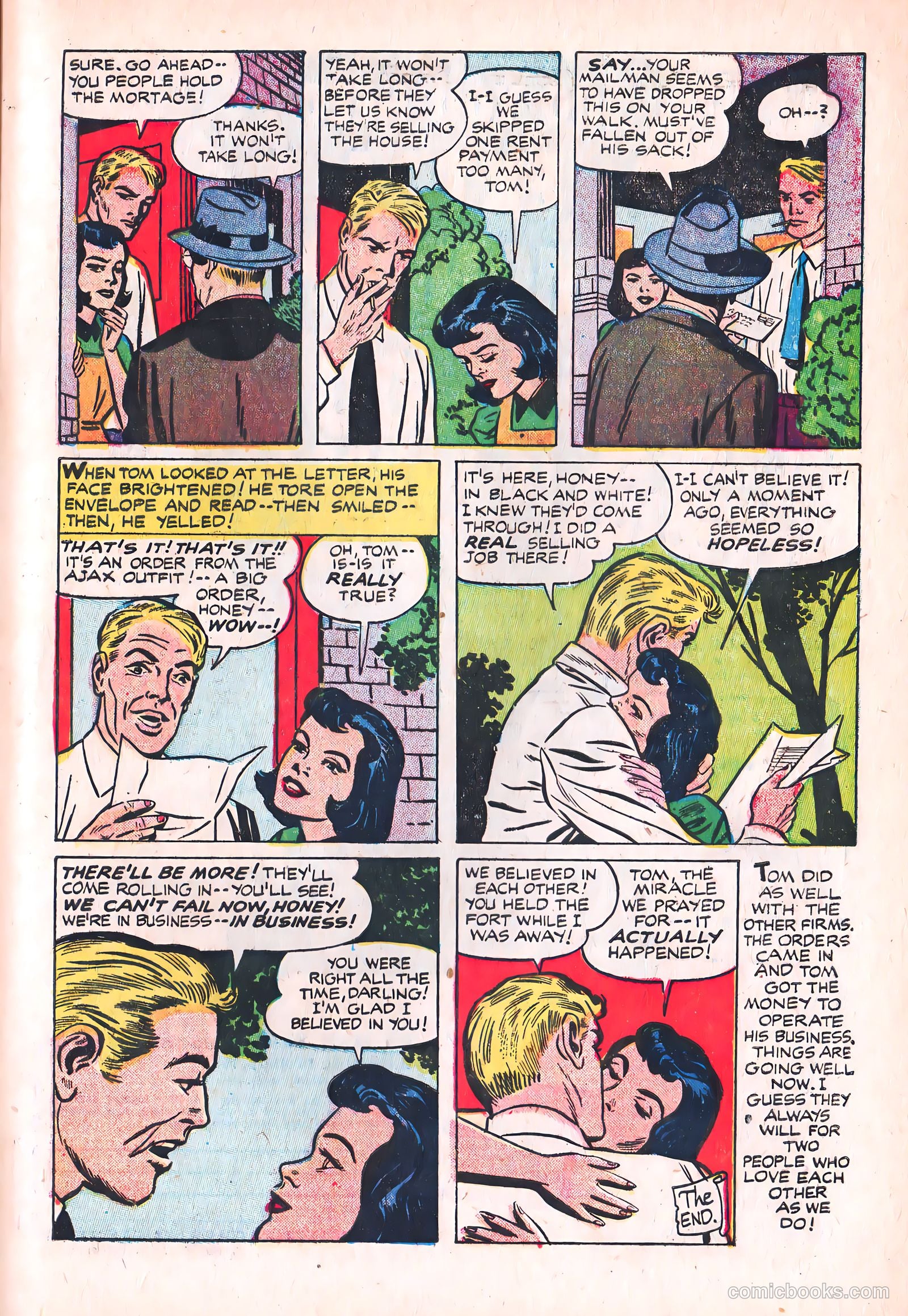 Young Brides #30 (1956) — page 33 of 36