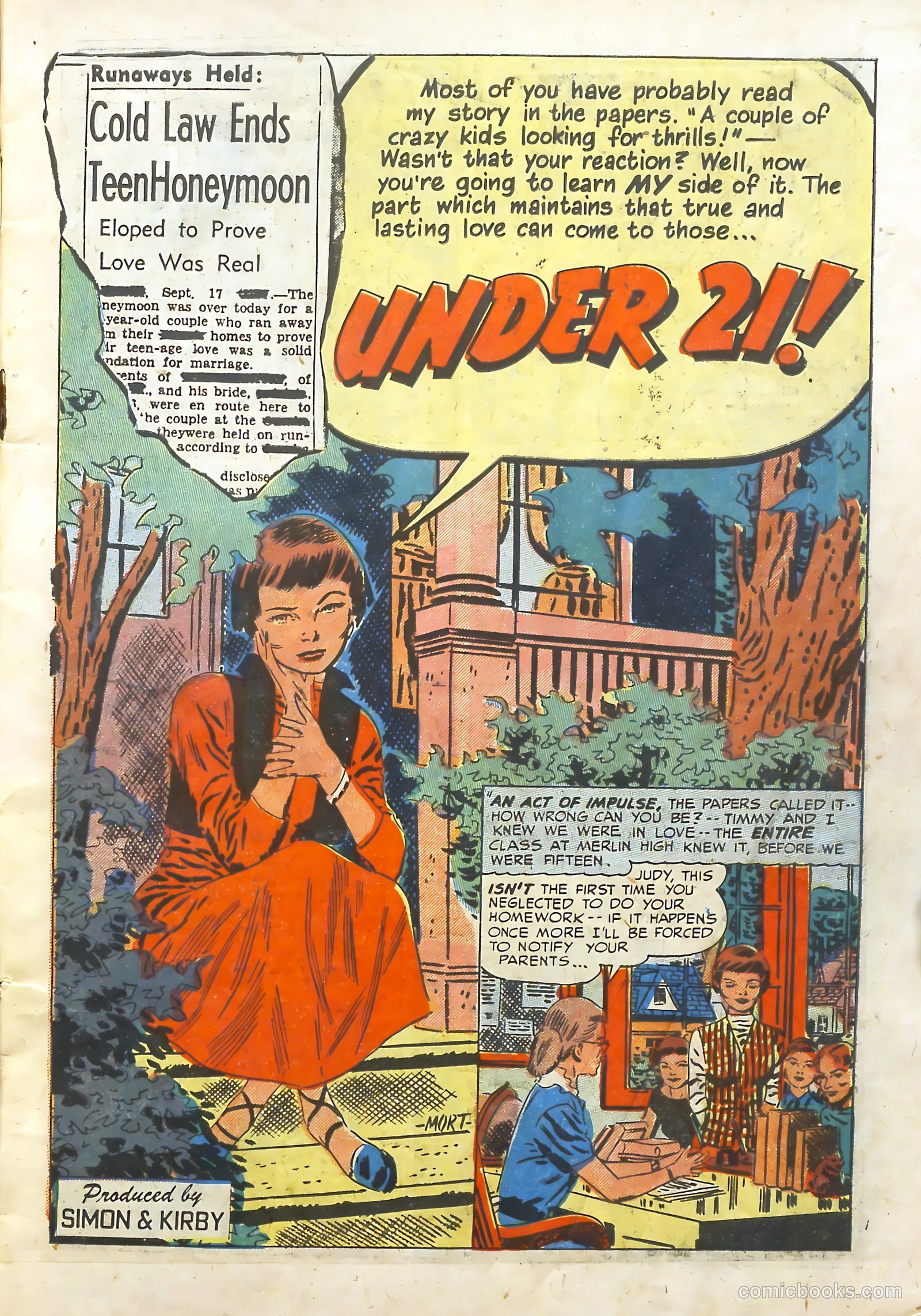 Young Brides #4 (1953) — page 3 of 36