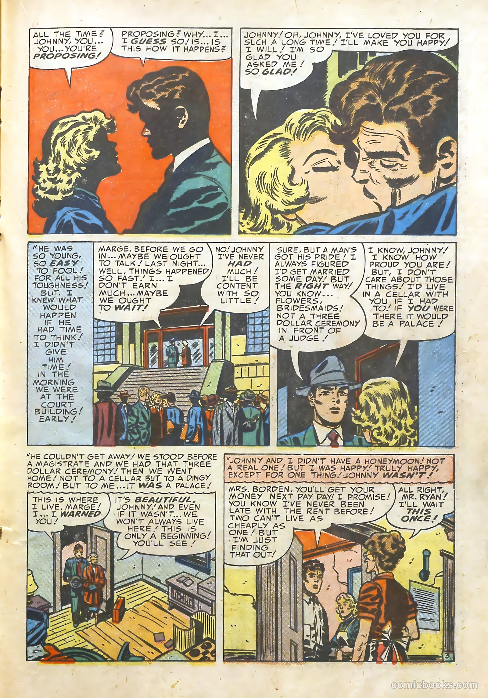 Young Brides #4 (1953) — page 17 of 36