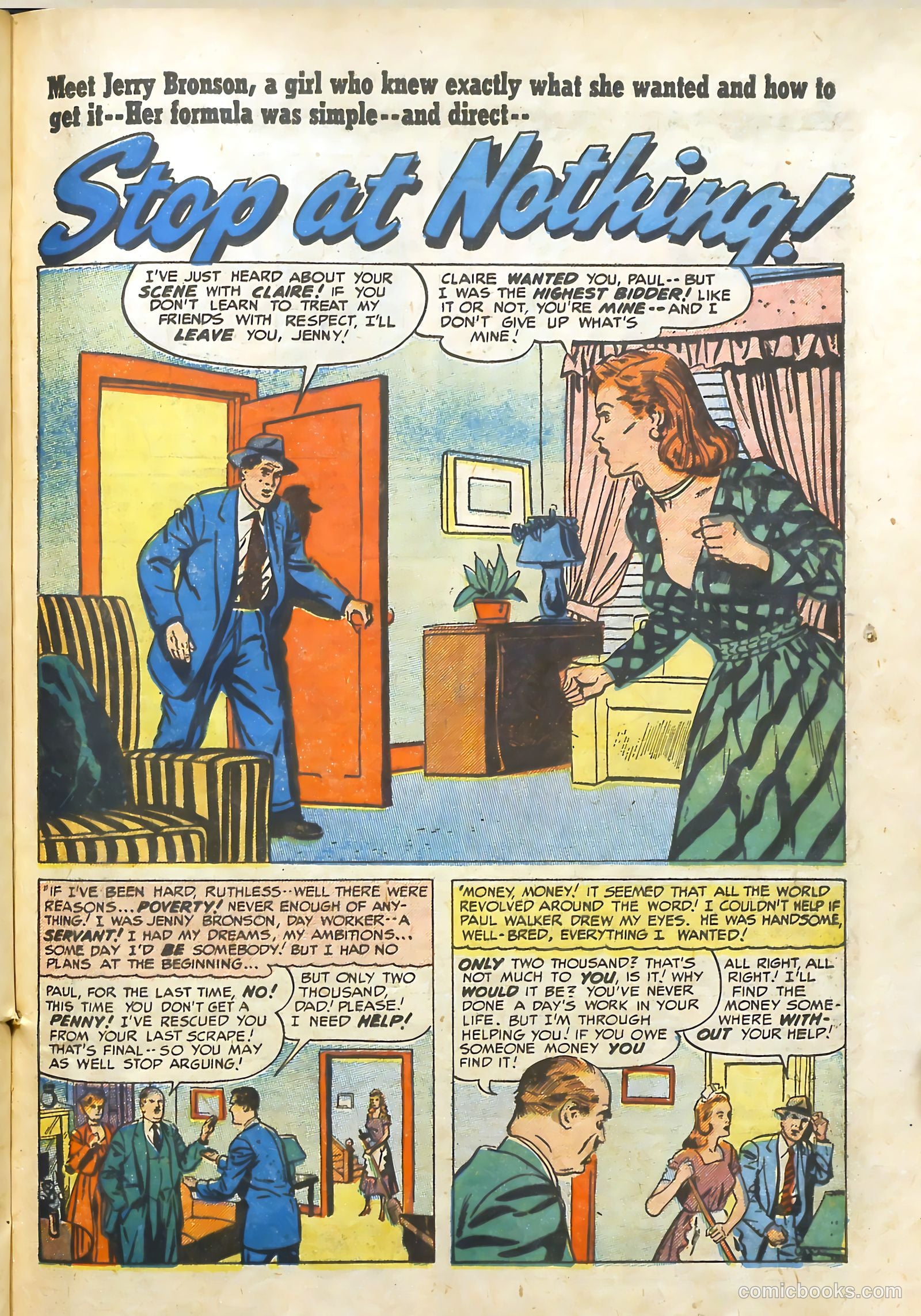 Young Brides #4 (1953) — page 25 of 36