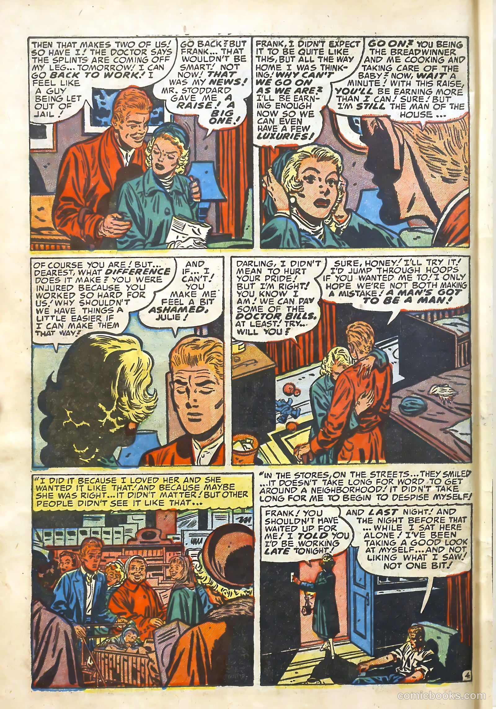 Young Brides #5 (1953) — page 6 of 36