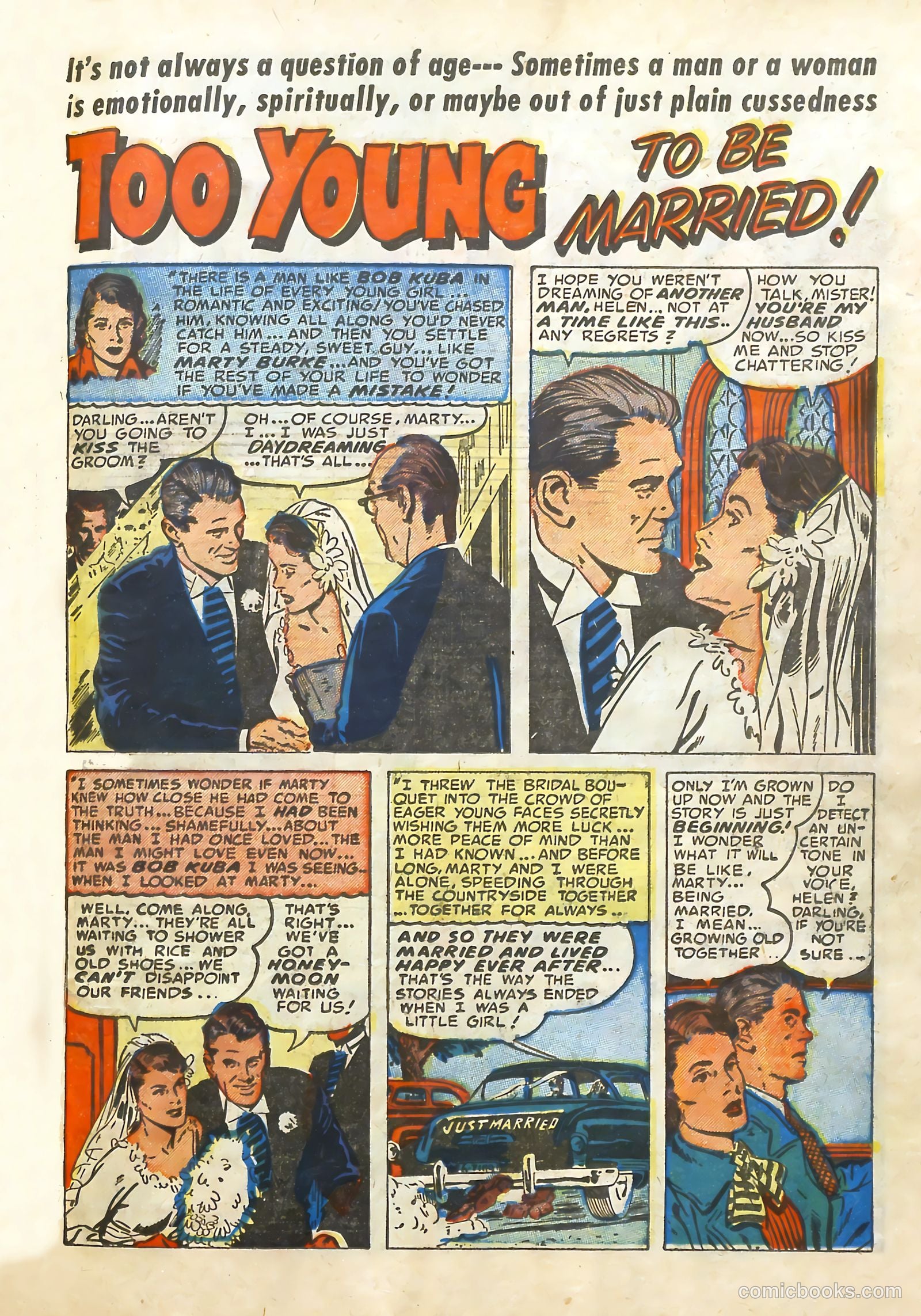 Young Brides #5 (1953) — page 19 of 36