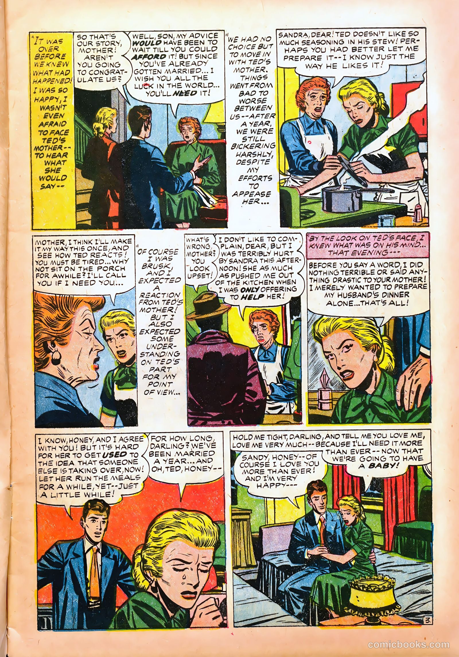 Young Brides #6 (1955) — page 5 of 36