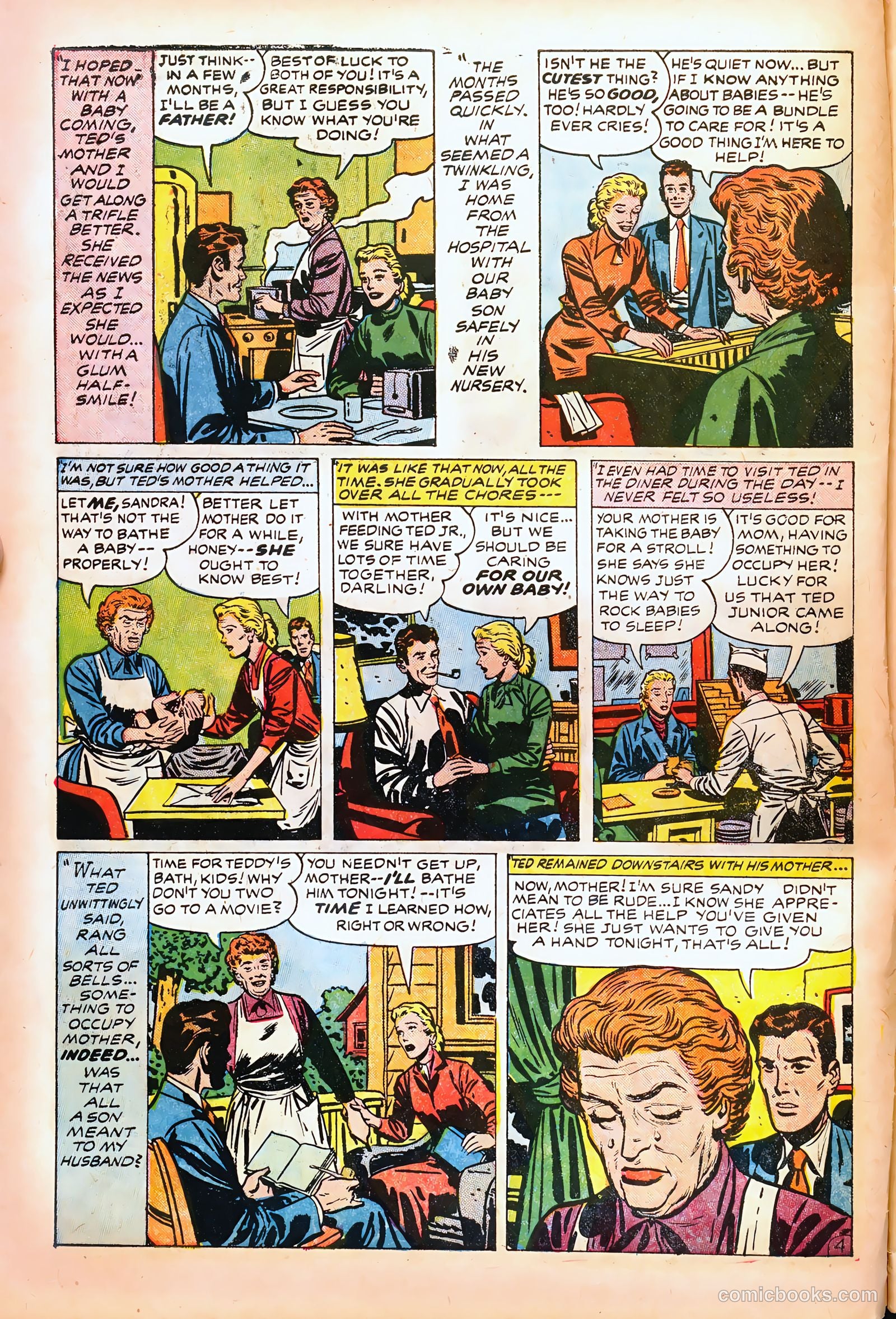 Young Brides #6 (1955) — page 6 of 36