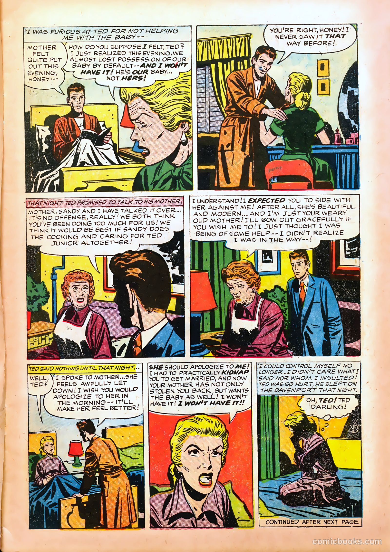 Young Brides #6 (1955) — page 7 of 36