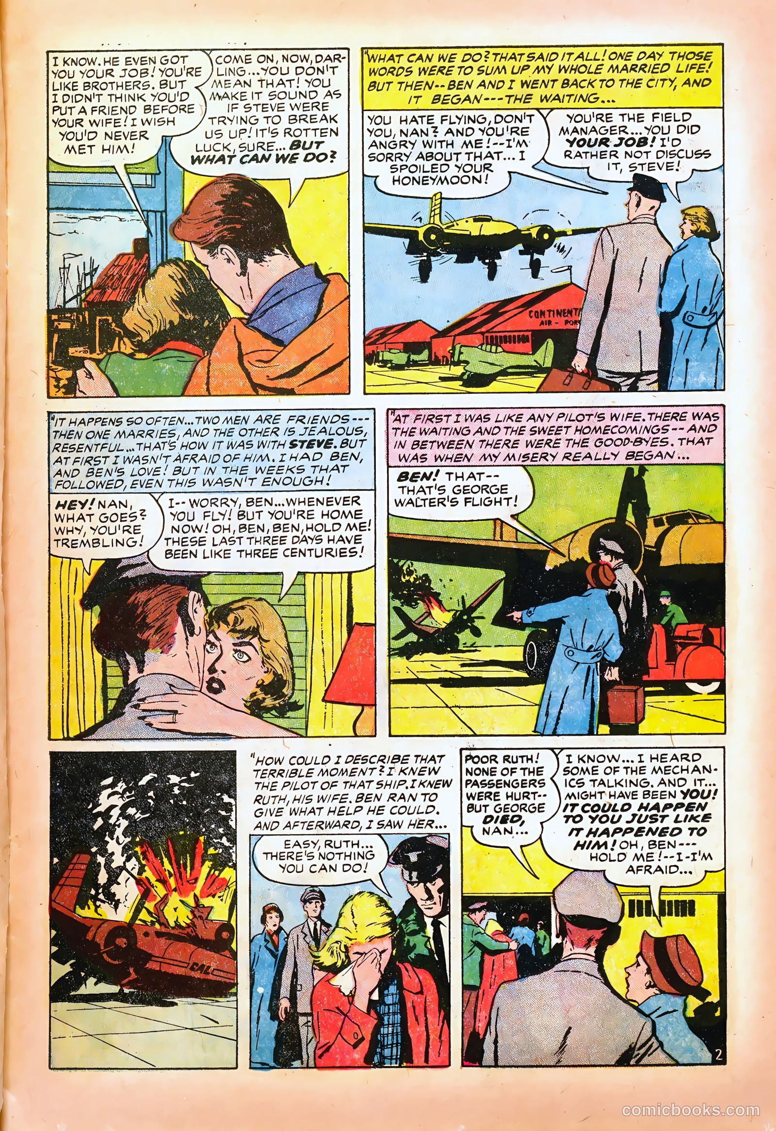 Young Brides #6 (1955) — page 11 of 36