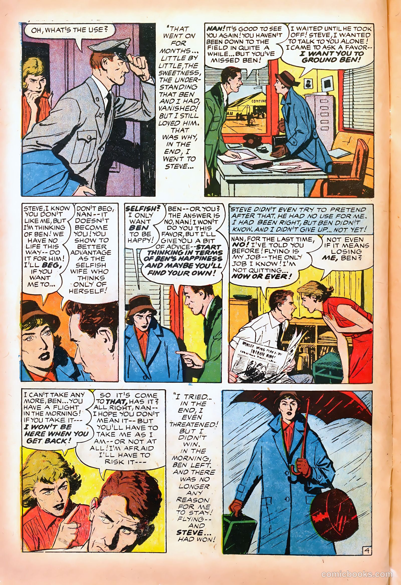 Young Brides #6 (1955) — page 14 of 36