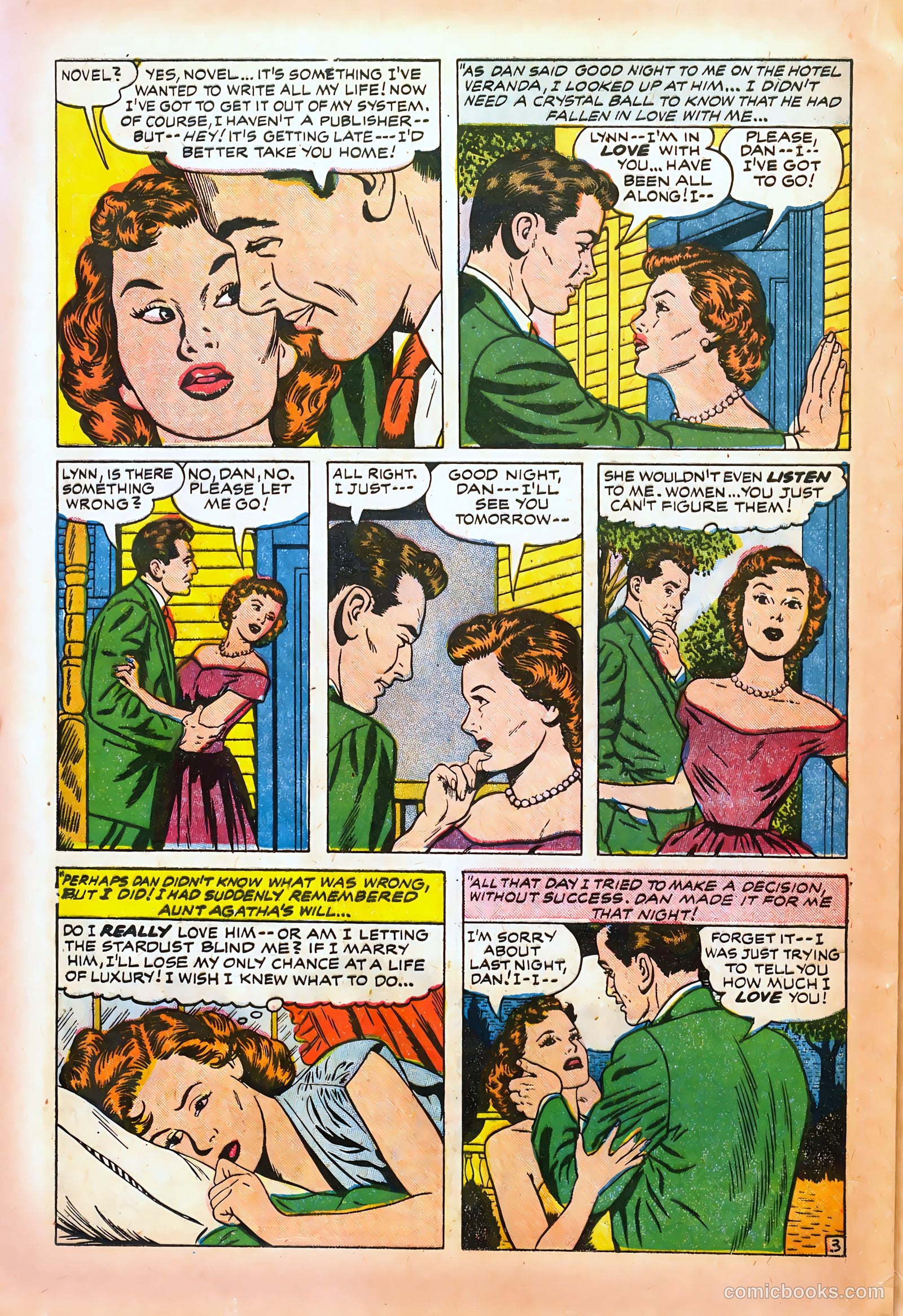 Young Brides #6 (1955) — page 20 of 36