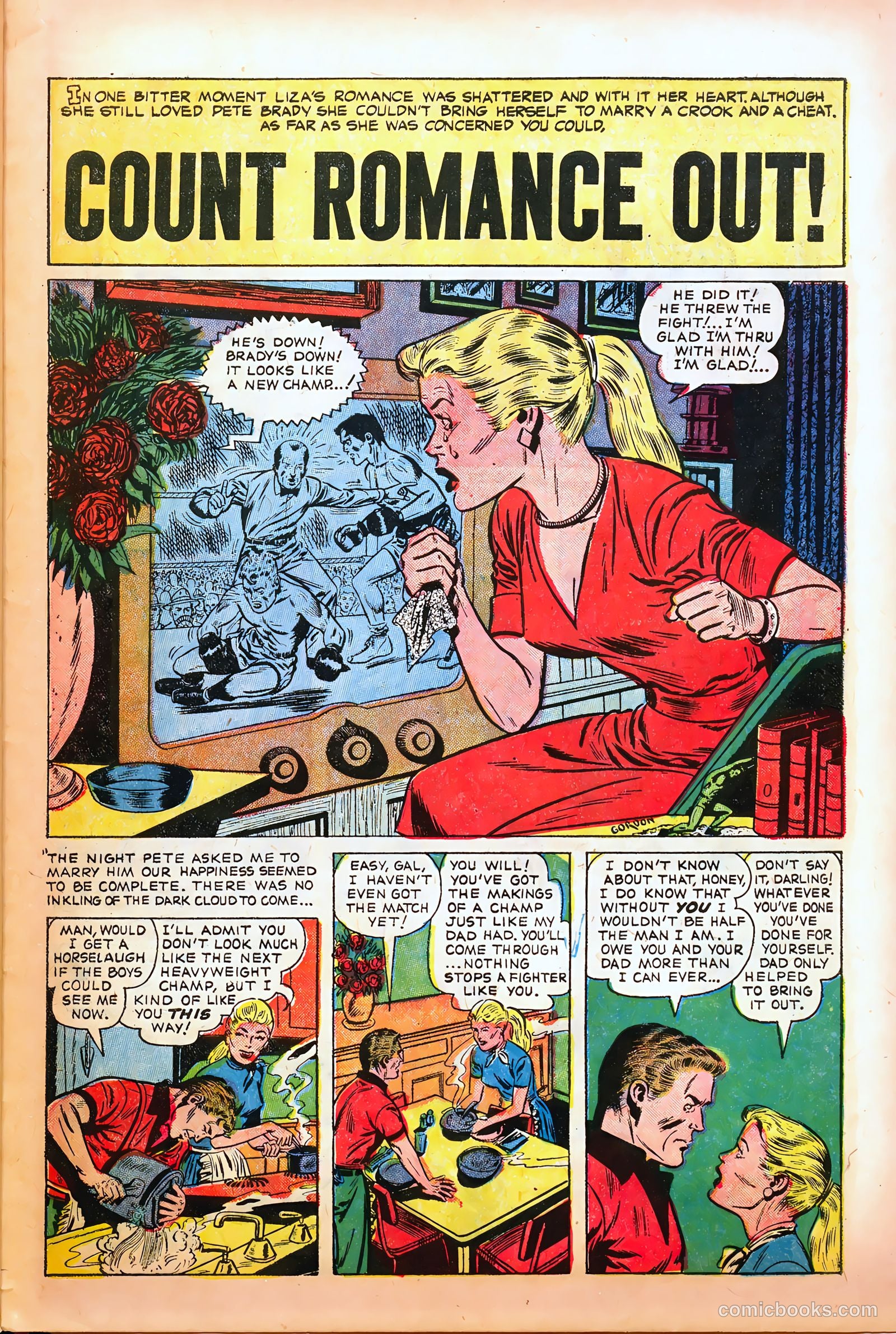 Young Brides #6 (1955) — page 27 of 36