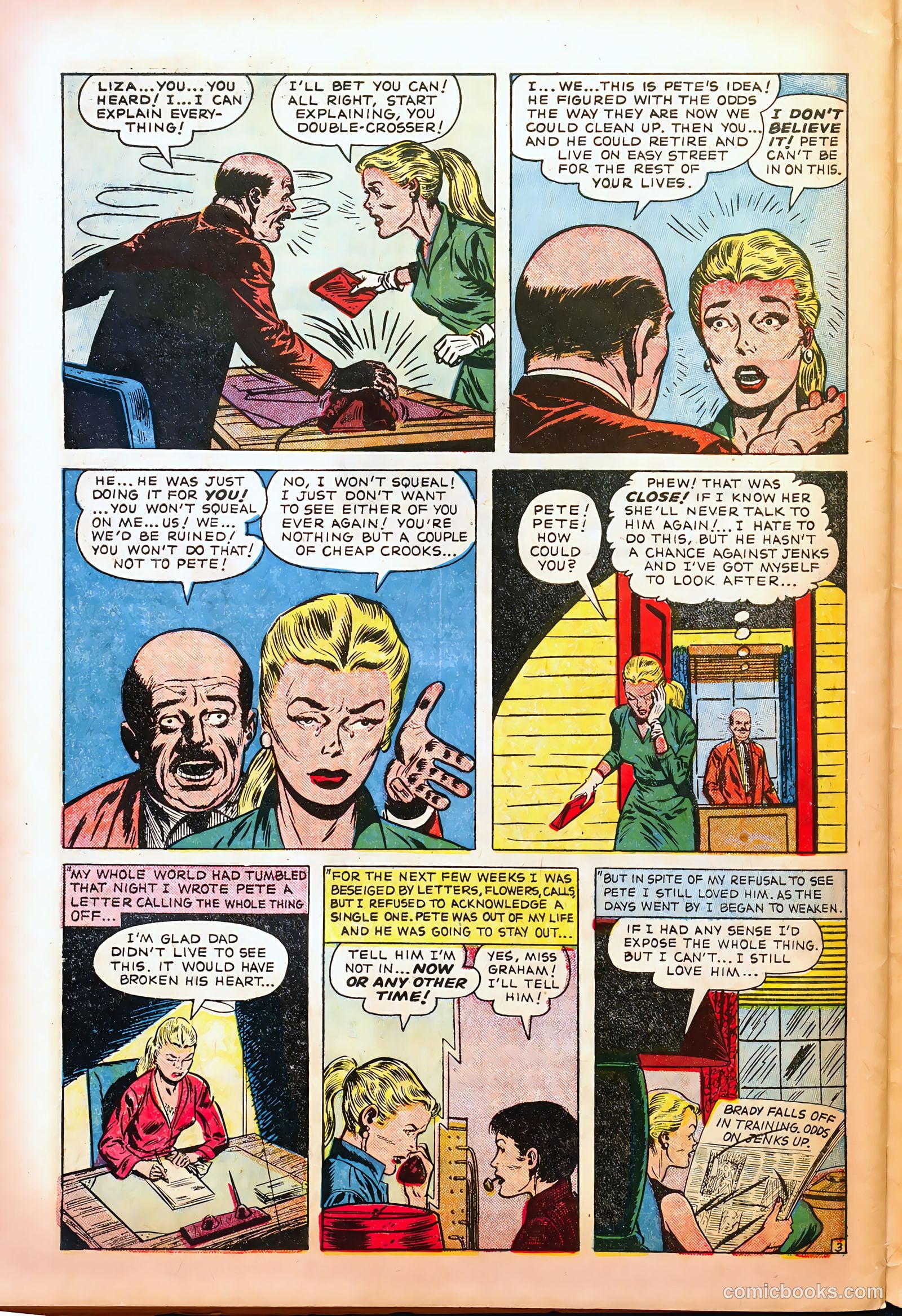 Young Brides #6 (1955) — page 30 of 36