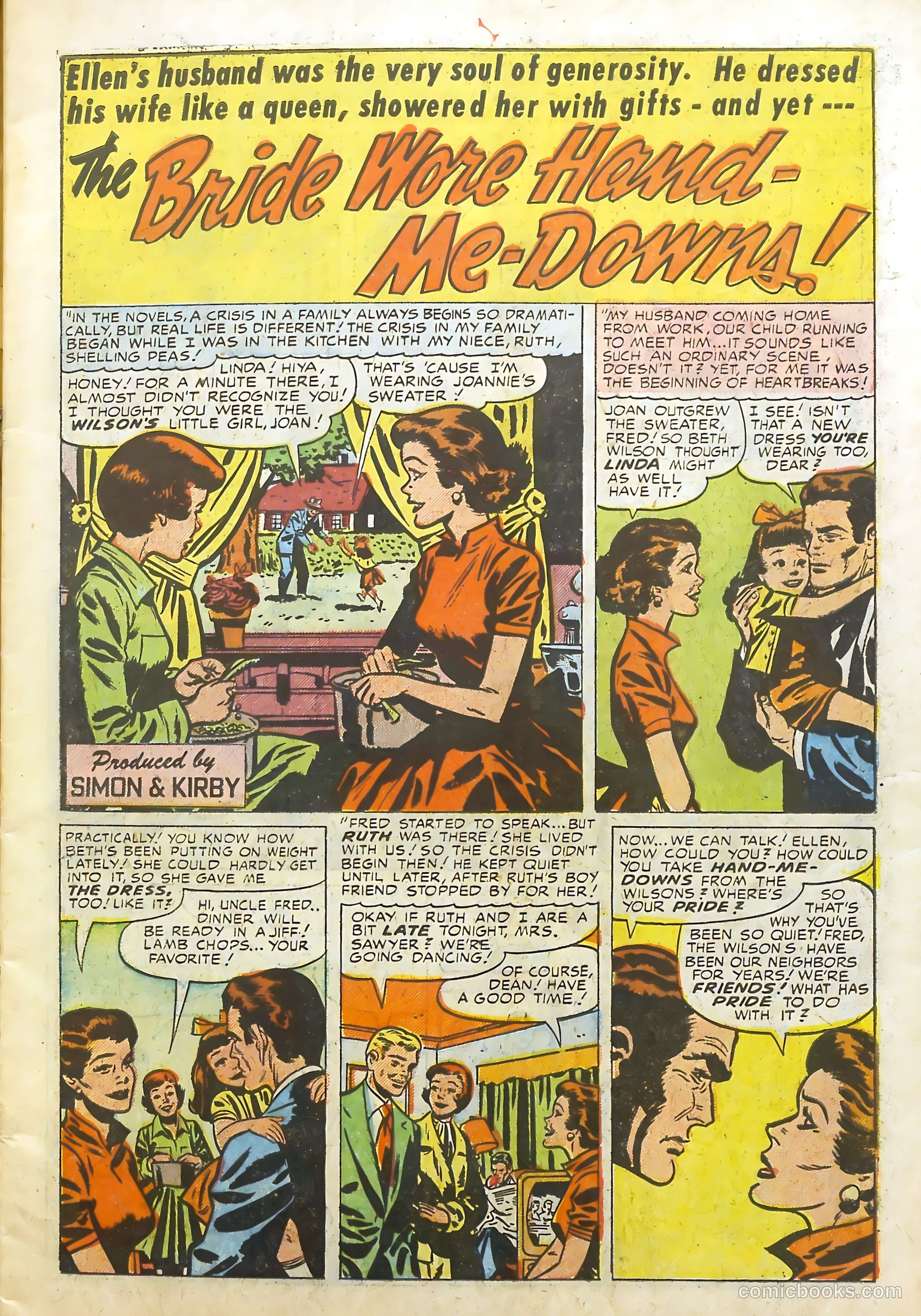 Young Brides #7 (1954) — page 3 of 36